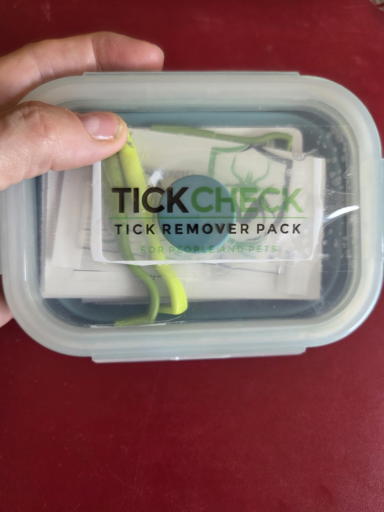 Tick Remover Value 3 Pack - Tick Remover Tools + Tick Identification Card - for Humans, Dogs & Cats (1 Set) customer photo 1