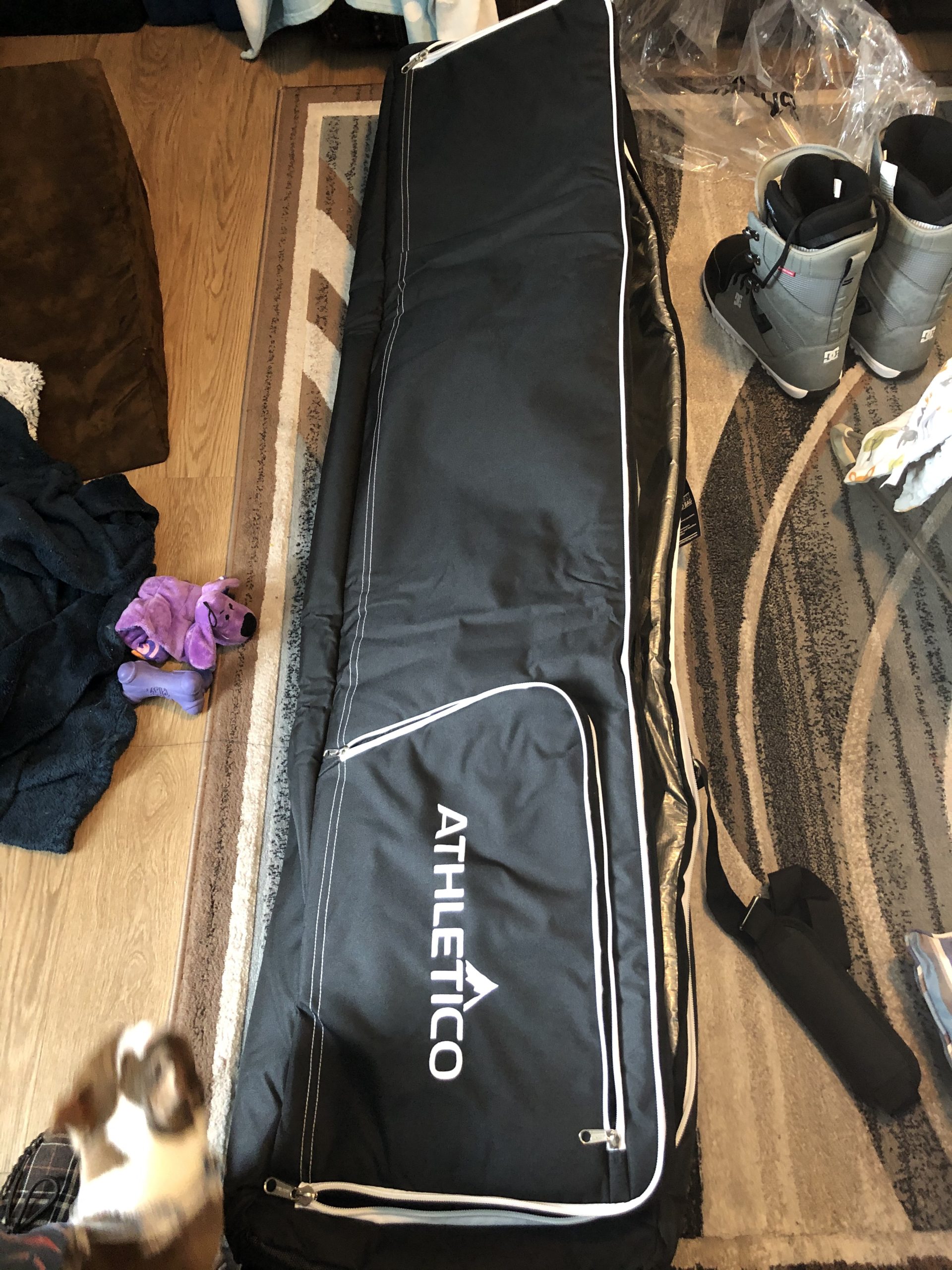 Athletico Conquest Padded Snowboard Bag With Wheels - Travel Bag for Single Snowboard and Snowboard Boots customer photo 2