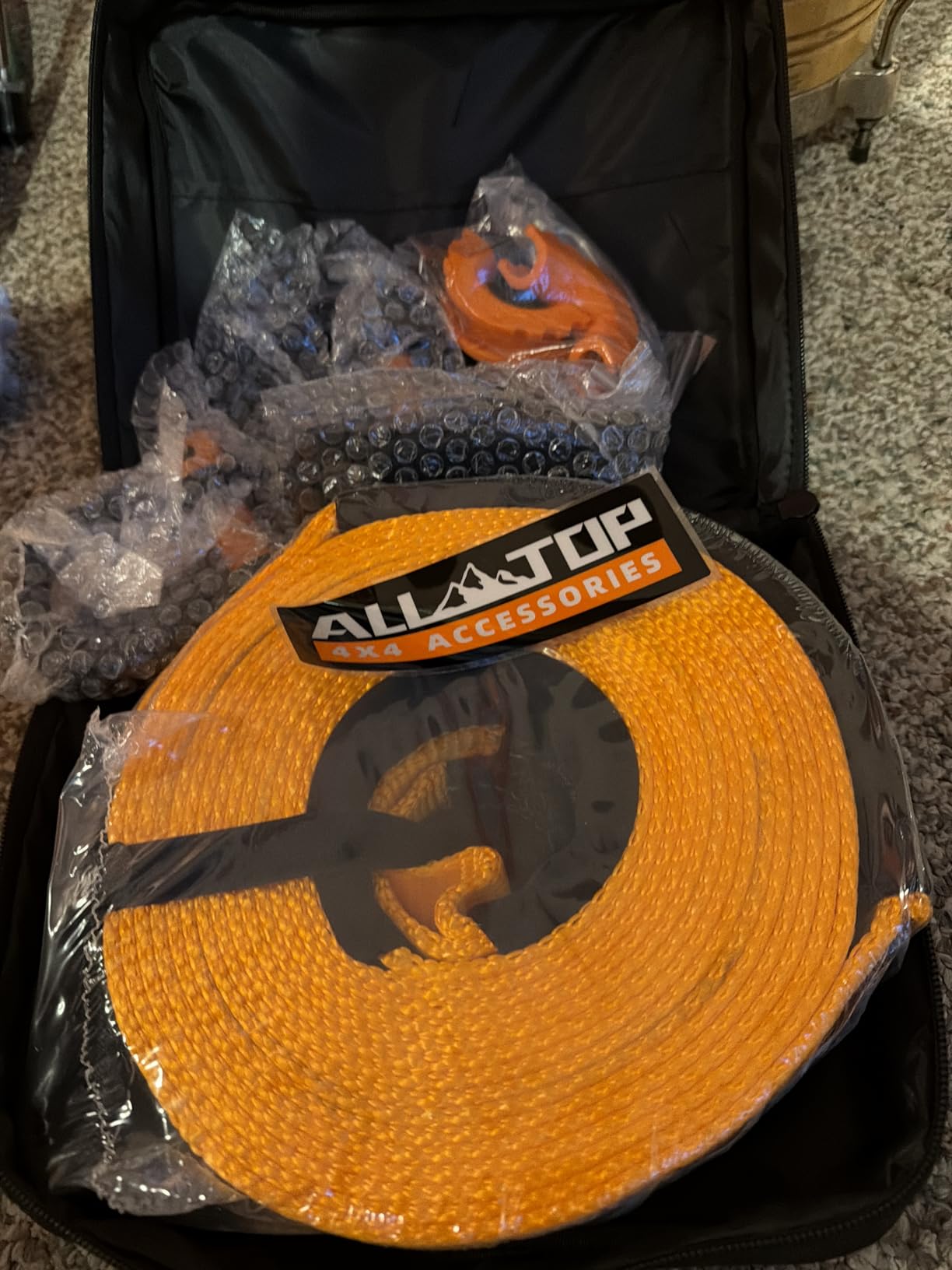 ALL-TOP Nylon Recovery Kit with Hitch Receiver: 3