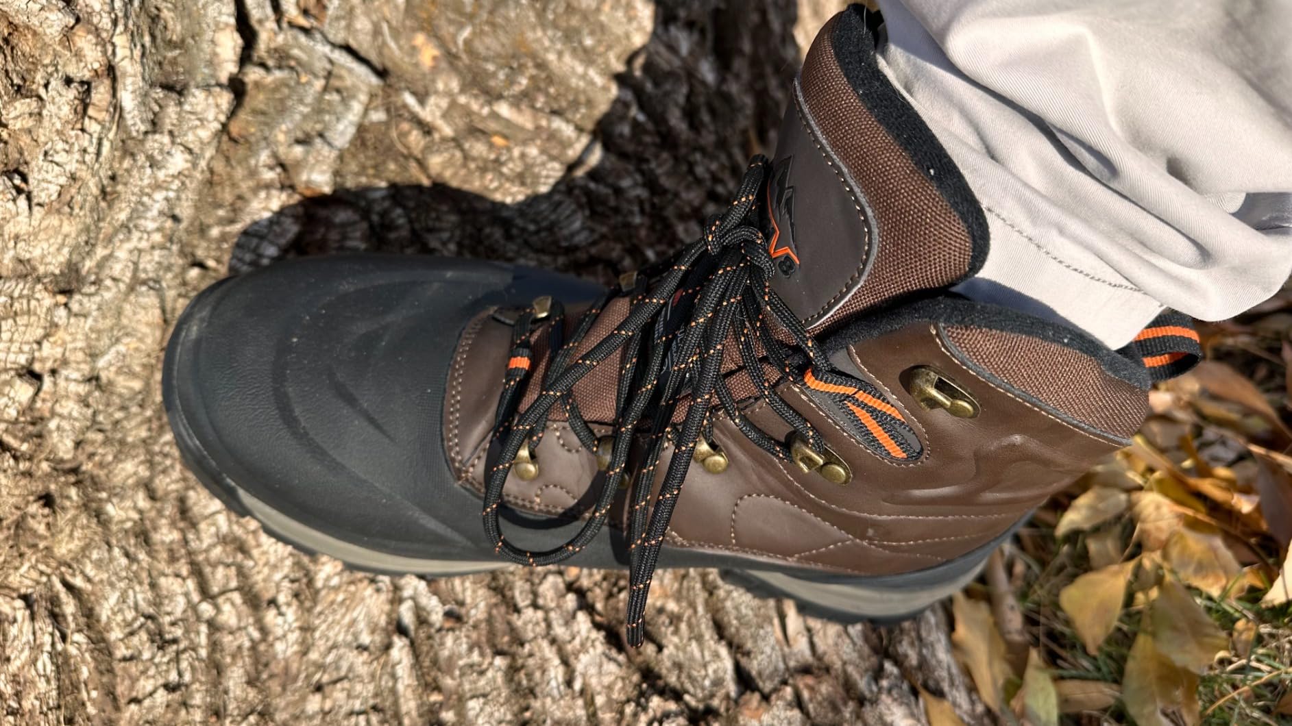 NORTIV 8 Men's Waterproof Hiking Winter Snow Boots customer photo 2