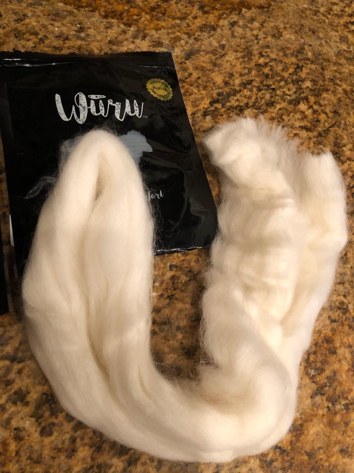 Blister Prevention Merino Wool Fleece - Natural Friction & Hot Spot Relief Padding for Hiking Socks, Running Shoes, Boots & Pointe Dance Shoes (0.75 oz) customer photo 2