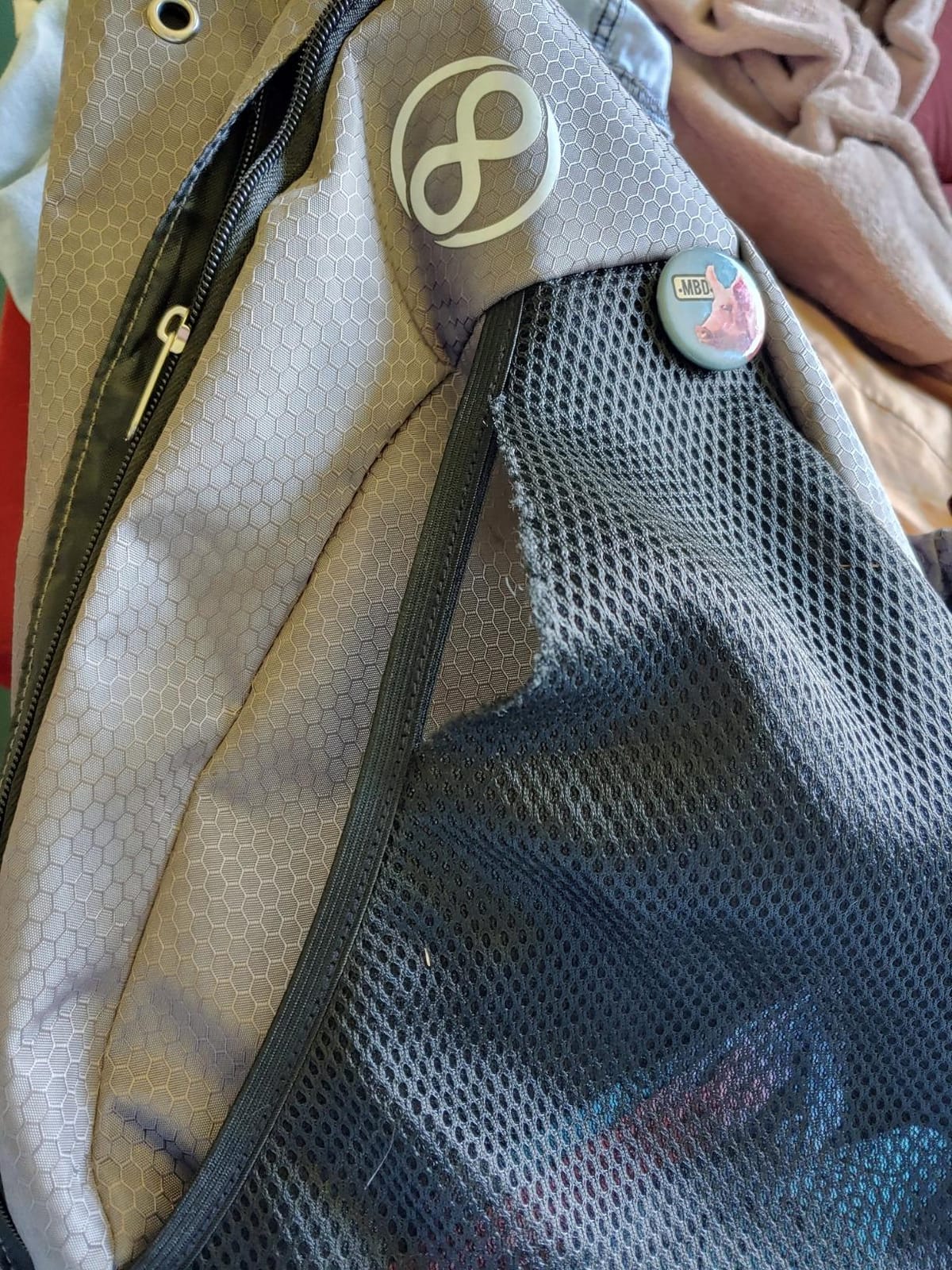 Disc Golf Backpack Slinger Bag | 6-12 Discs | Multiple Colors customer photo 1