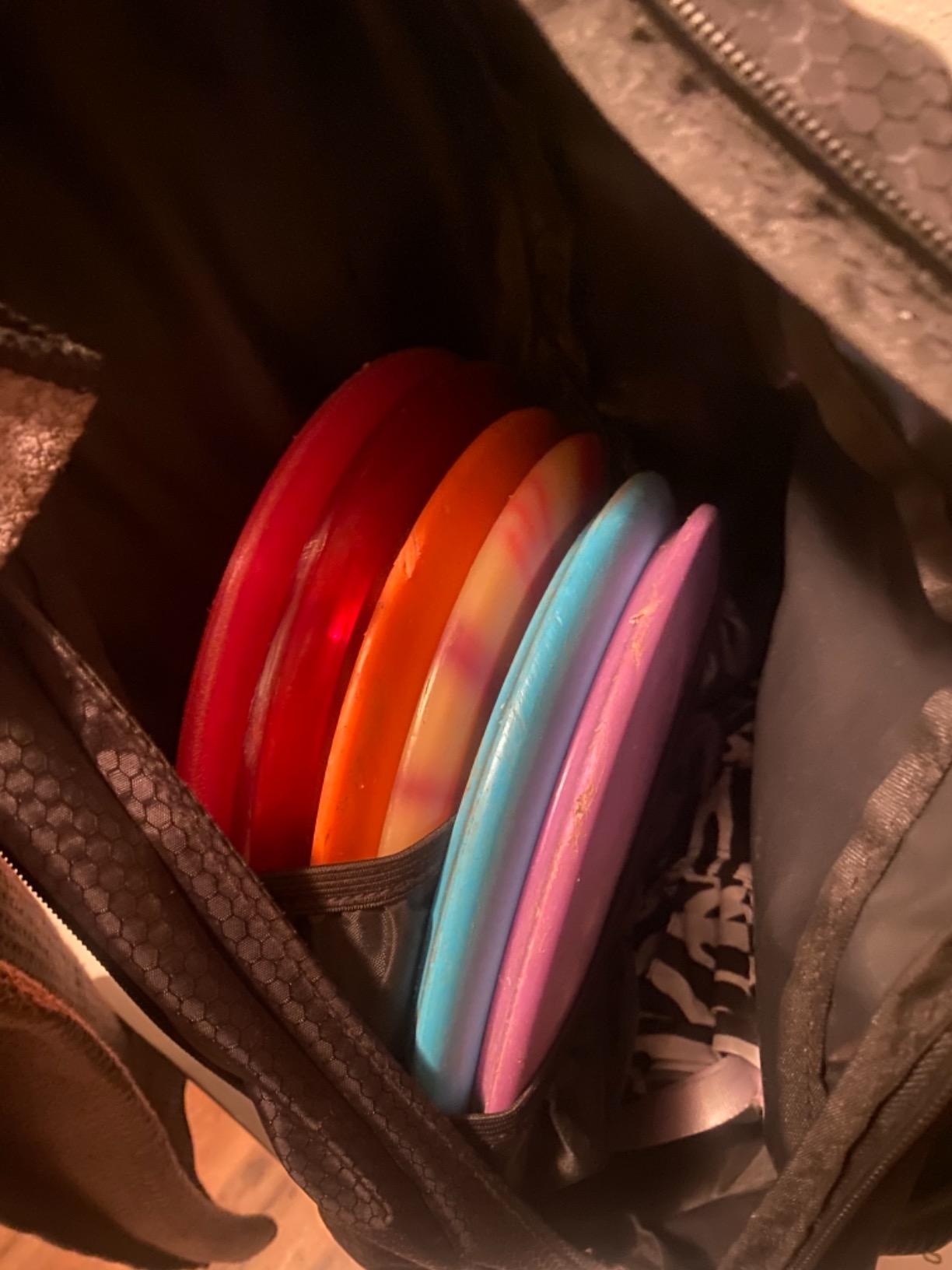 Disc Golf Backpack Slinger Bag | 6-12 Discs | Multiple Colors customer photo 2