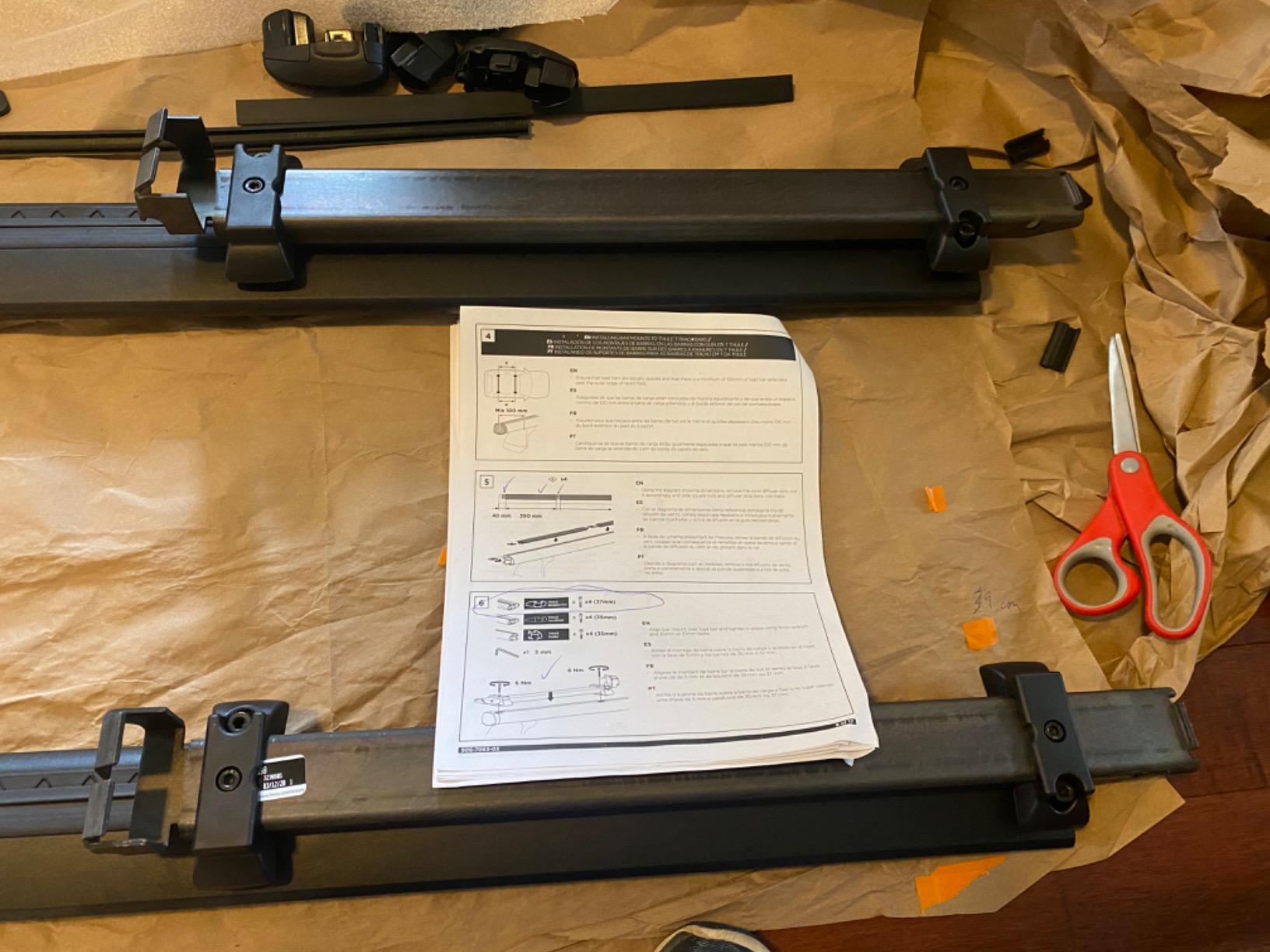 Thule Wingbar Evo 135 (53), Black | automotive-bike-racks customer photo 1