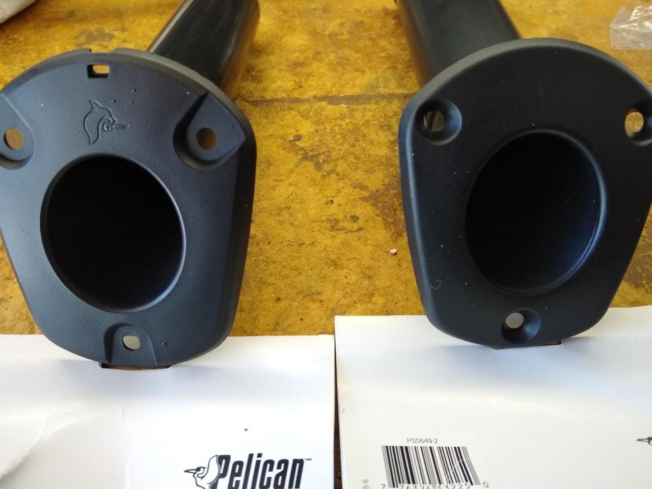 Pelican - Kayak Fishing Rod Holder - Flush Mount Rod Holder - Fishing Tackle Accessory - Recreational Kayak Rod Holder, Black customer photo 1