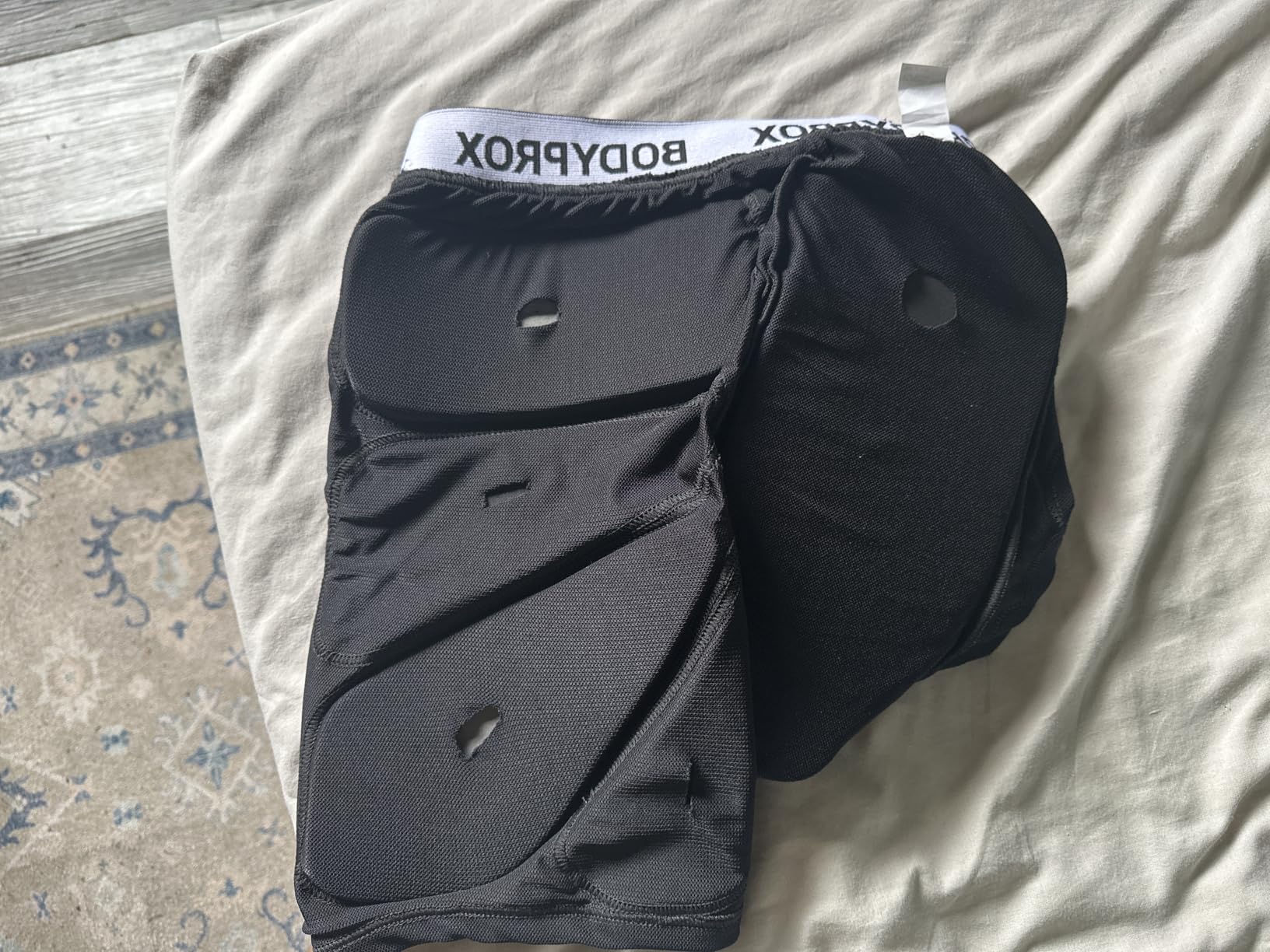 Bodyprox Protective Padded Shorts for Snowboard, Skate and Ski, 3D Protection for Hip, Butt and Tailbone customer photo 1