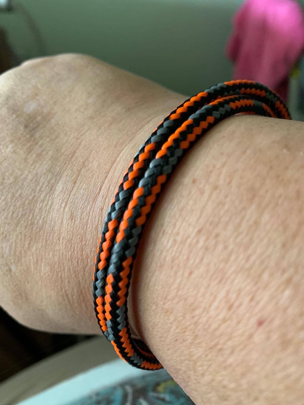 Wind Passion - Men's Bracelet, Durable Rope Wristband for Men, Versatile Pulseras Para Hombres - Waterproof, Magnetic Clasp, Ideal for Outdoor & Fashion customer photo 1