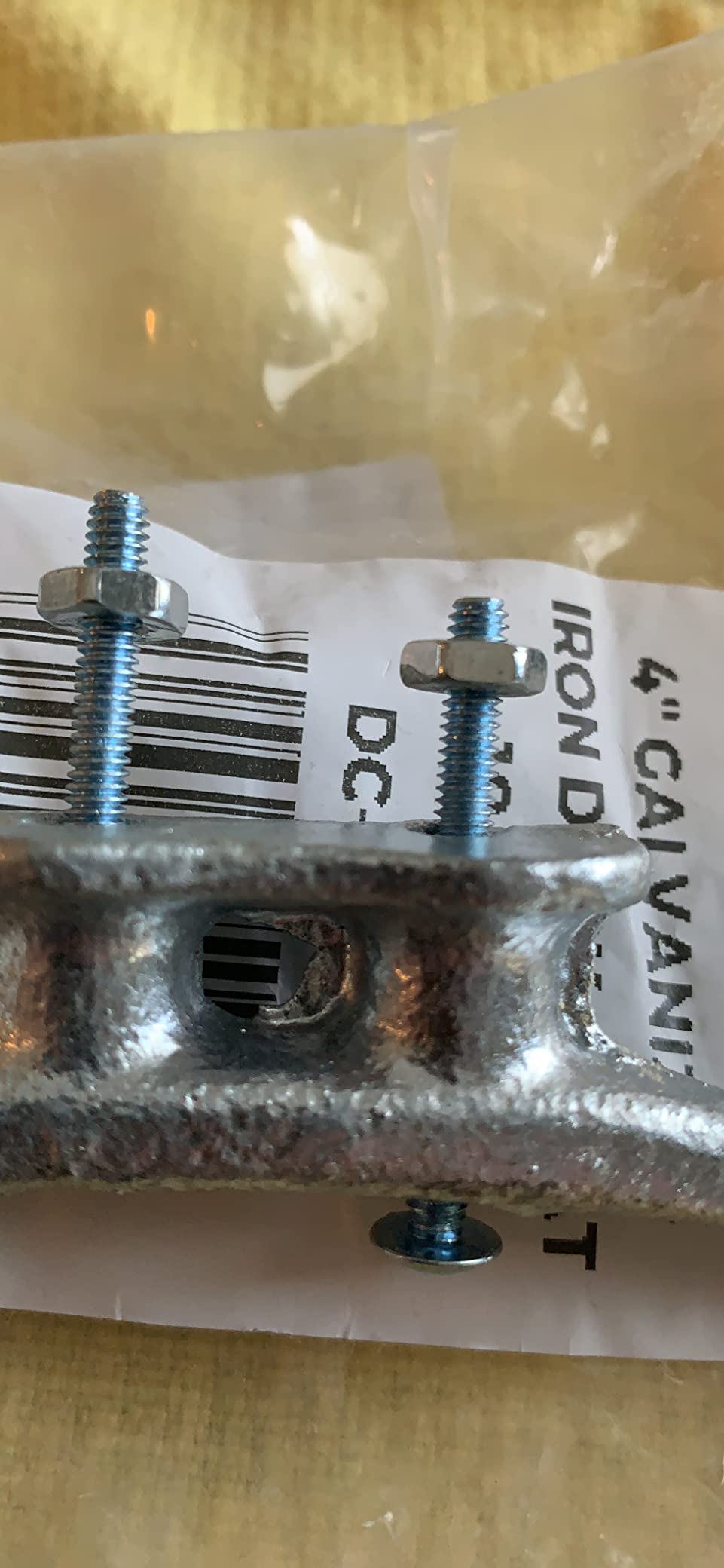 4 inch Dock Cleats, 10-Pack Galvanized Iron Boat Cleat for Marine or Decorative Applications customer photo 1
