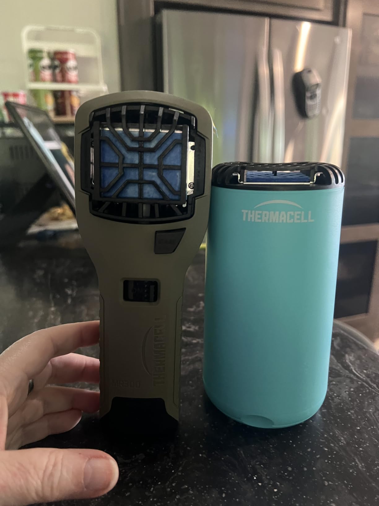 Thermacell Fuel-ZoneGuard Extreme Fuel Powered Mosquito Repeller with 15-Foot Zone of Scientifically Proven Outdoor Protection; Patio Shield; 12-Hr Refill; Hunting Bug Spray Alternative; Scent Free customer photo 1