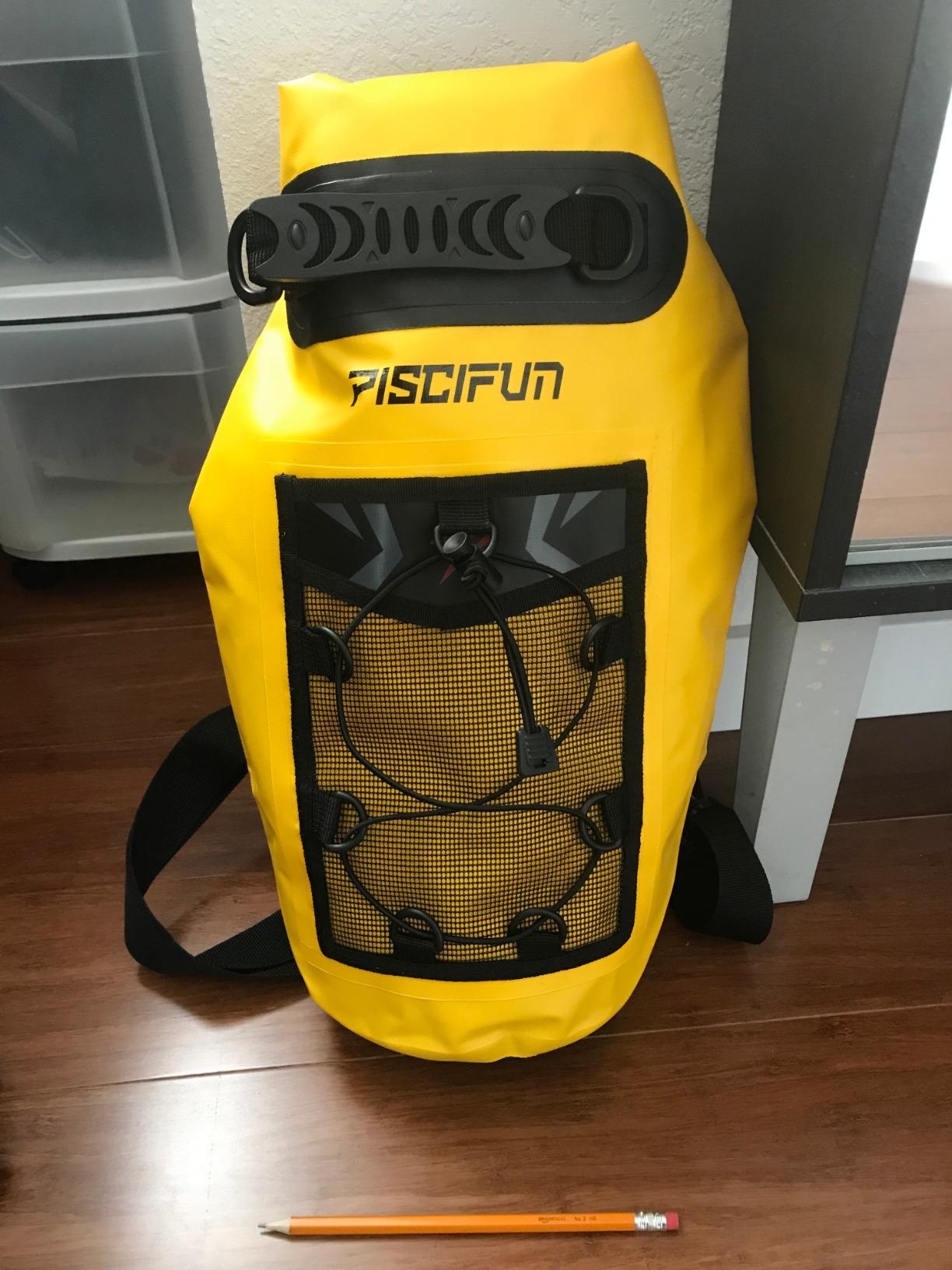 Piscifun Dry Bag, Waterproof Floating Backpack 10L/20L/30L/40L with Waterproof Phone Case customer photo 2