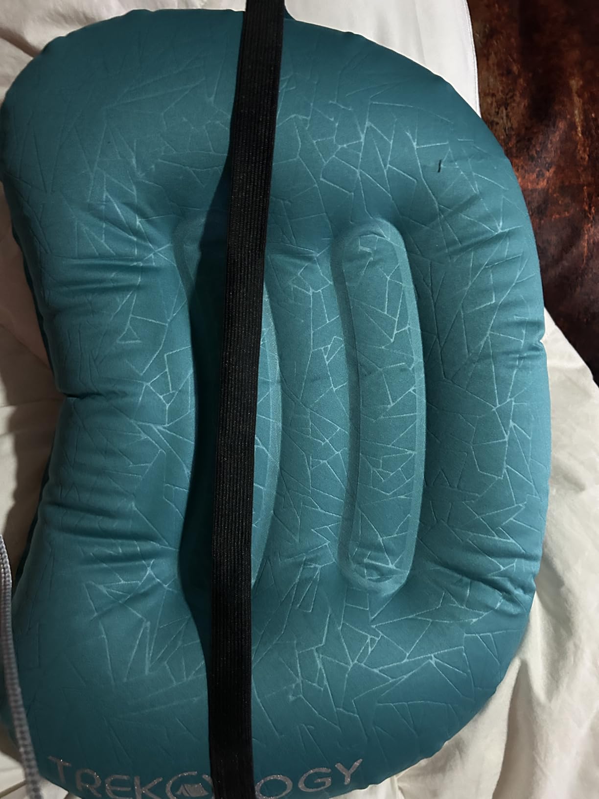 TREKOLOGY Aluft 2.0 Small Inflatable Camping Pillow for Backpacking, Travel - Ultralight, Portable, Compact Blow Up Air Cushion for Hiking, Camp, Beach, Sleeping, Packable Head Rest, Neck, Lumbar Support customer photo 1