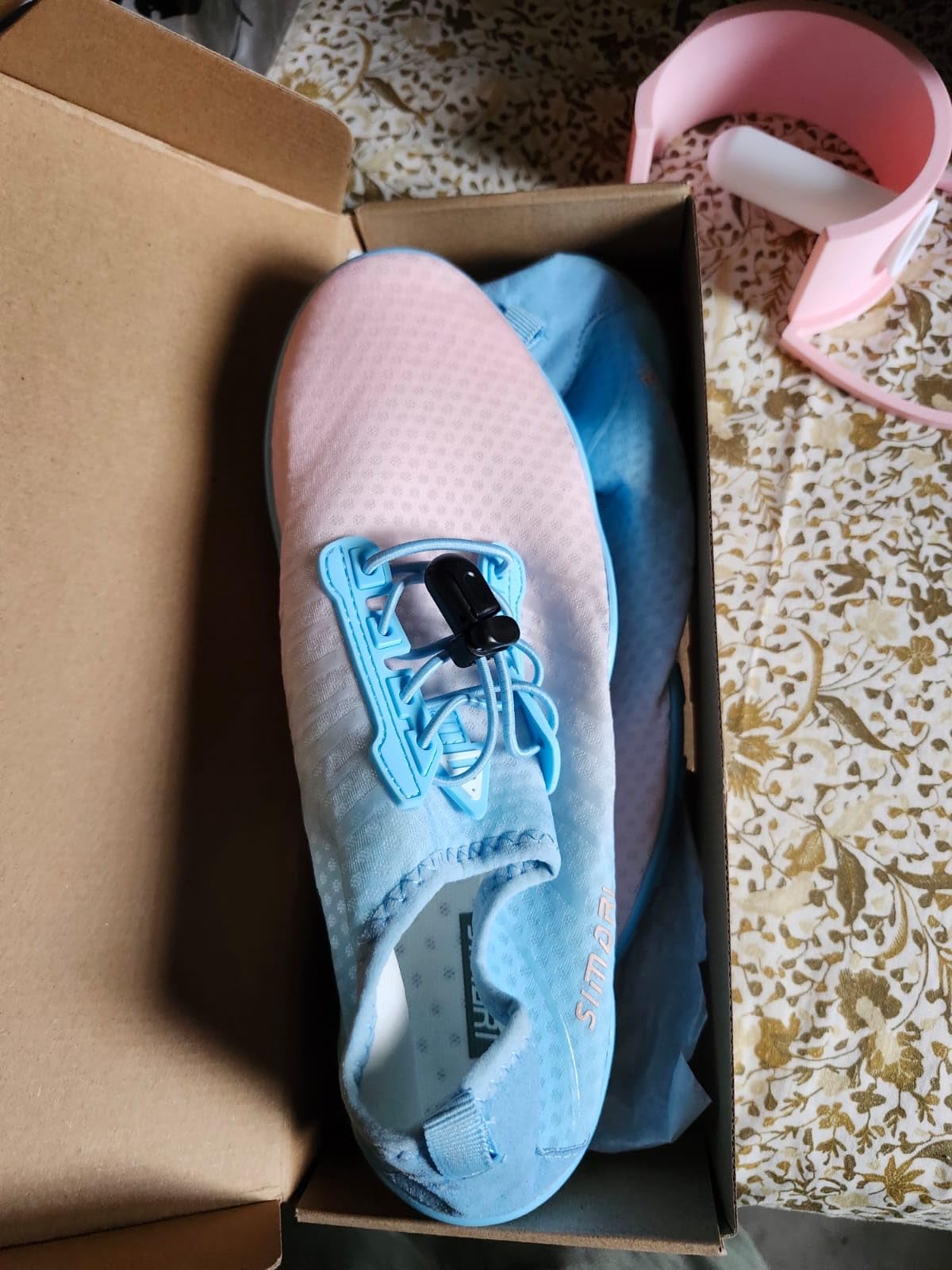 Water Shoes for Women Men - Barefoot Quick-Dry Aqua Socks | Lightweight Swim Shoes for Surfing, Swimming, Beach Sports, Kayaking, Diving | Non-Slip Design customer photo 2