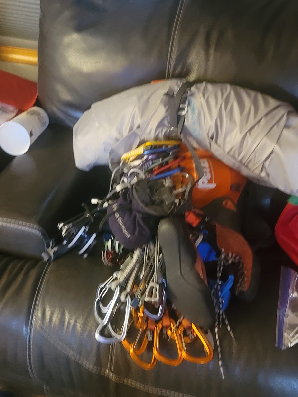 Petzl, Bug Backpack Gray, Backpack for single-day multi-pitch climbing customer photo 1