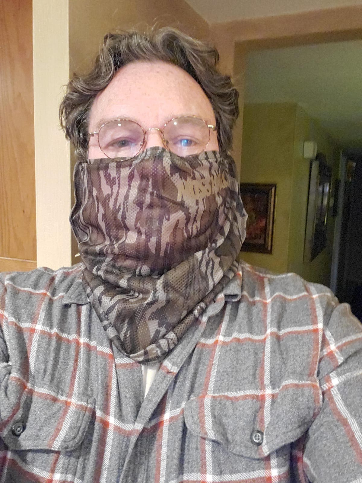 Mossy Oak Camo Mesh Hunting Face Mask customer photo 1