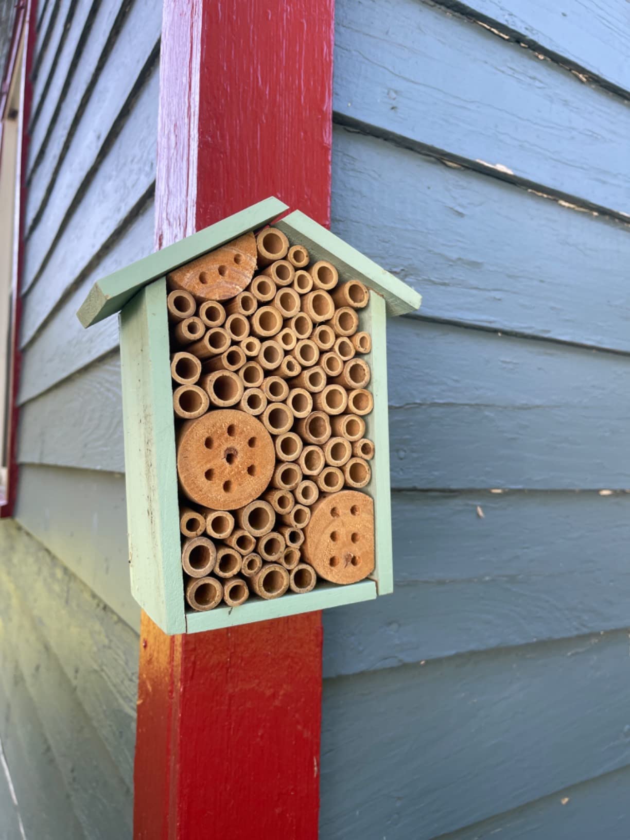 Nature's Way Bird Products PWH1-C Teal Bee House customer photo 2