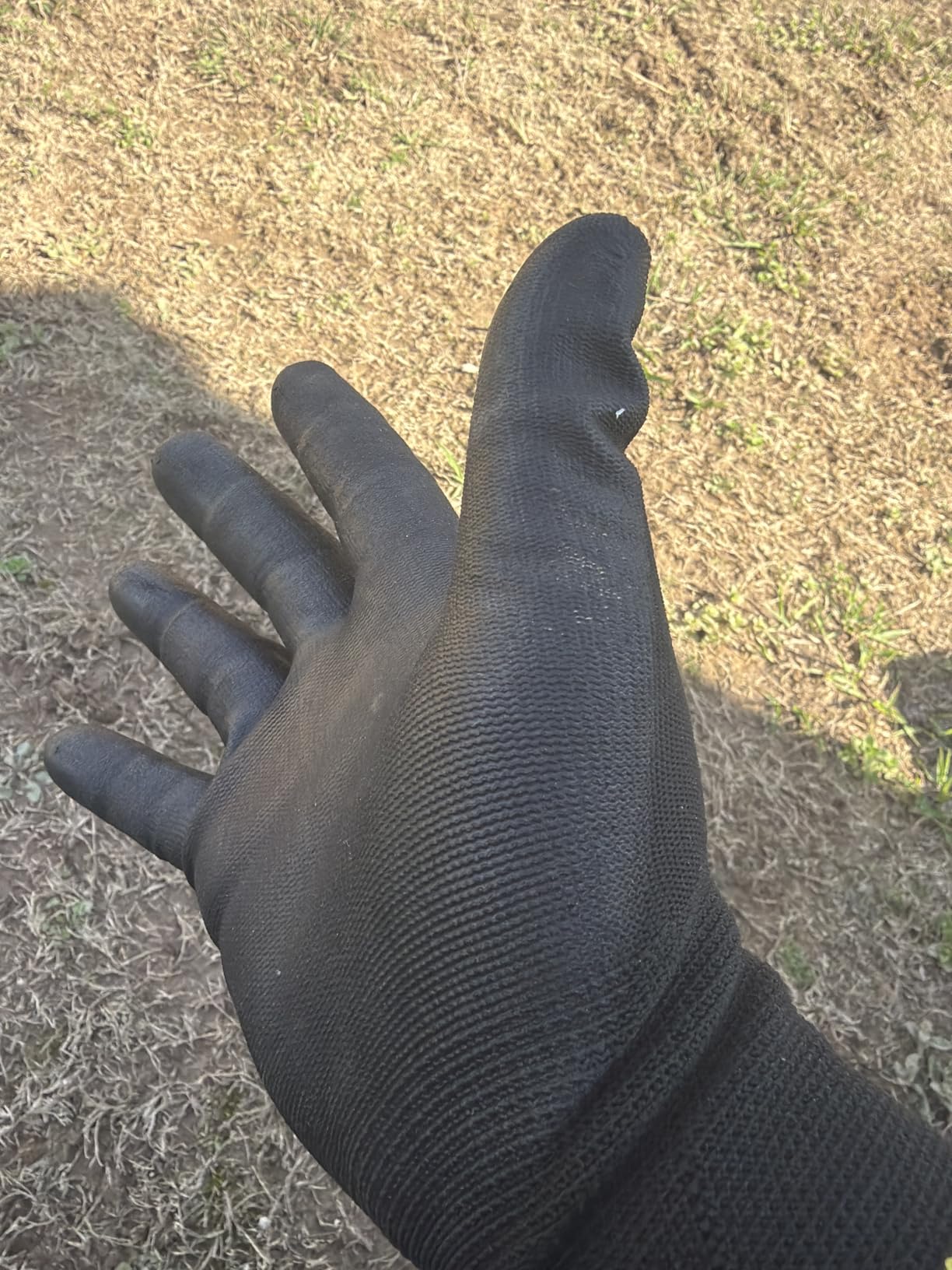 KAYGO Safety Work Gloves for Men Women, PU Coated Palm & Fingers, KG11P | Breathable & Lightweight, Smooth Grip, 13 Gauge Seamless Knit, for Light Duty, Warehouse, Manufacturing, Construction customer photo 1