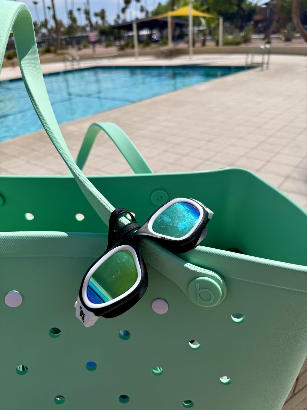 ZIONOR Swim Goggles, Upgraded G1 Polarized Swimming Goggles Anti-fog for Adult Men Women customer photo 2