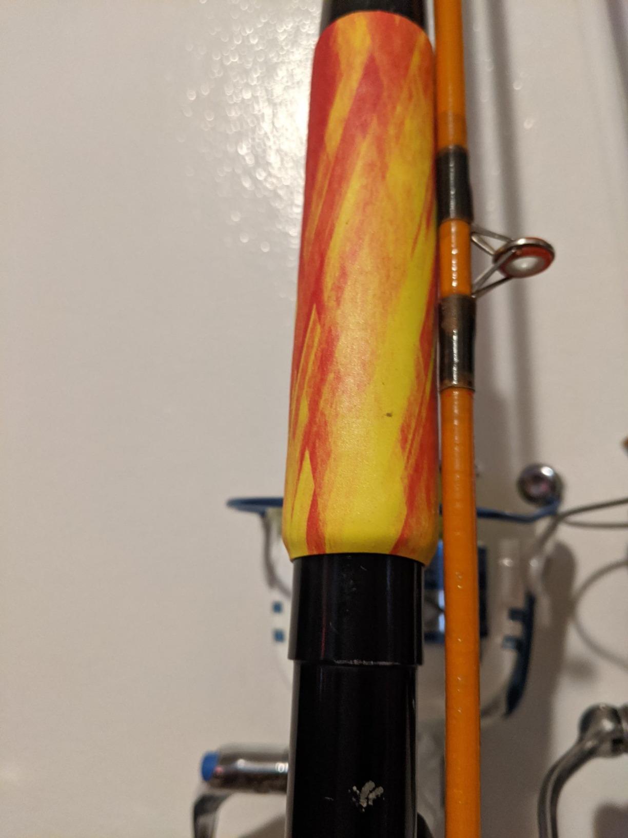 SNIPER SKIN Fishing Rod Grip - Waterproof & Adjustable - Easy to Install, Strong Replacement Grip customer photo 2