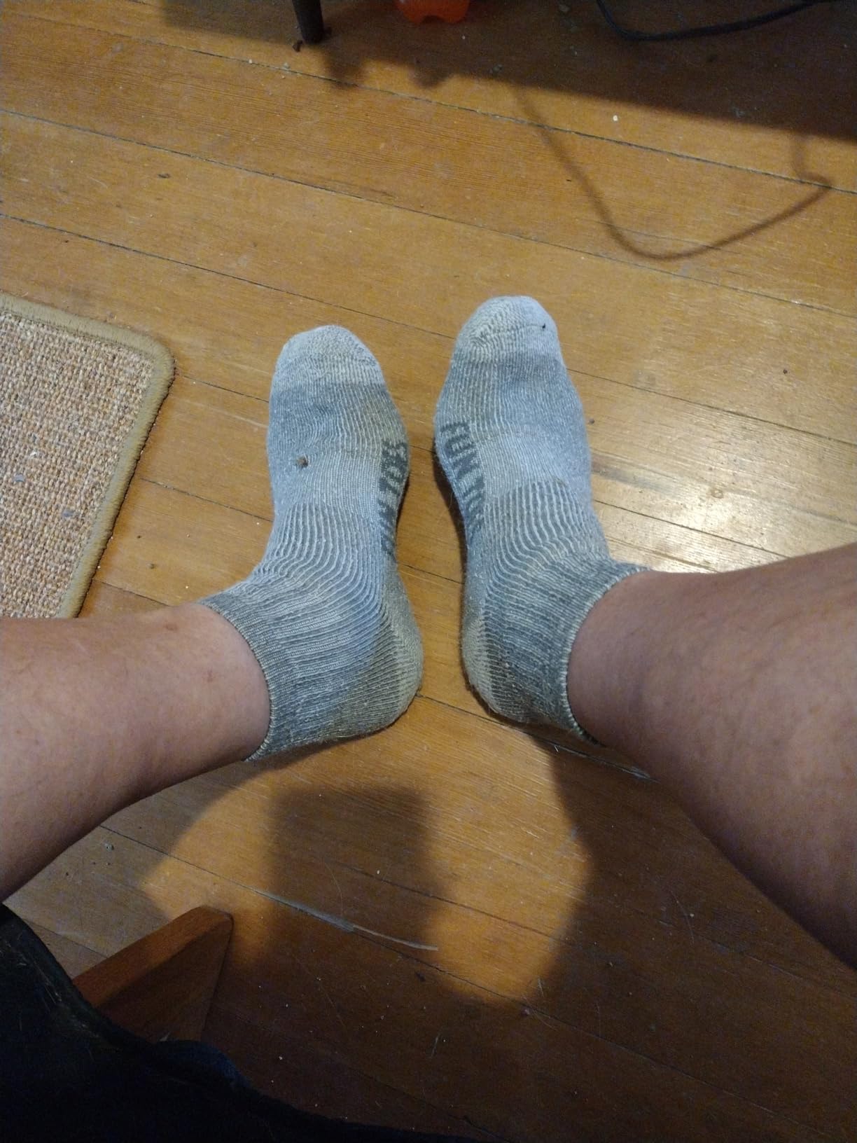 FUN TOES Merino Wool Ankle Hiking Socks For Men and Women - Arch Support and Cushioning - 6 Pairs customer photo 2