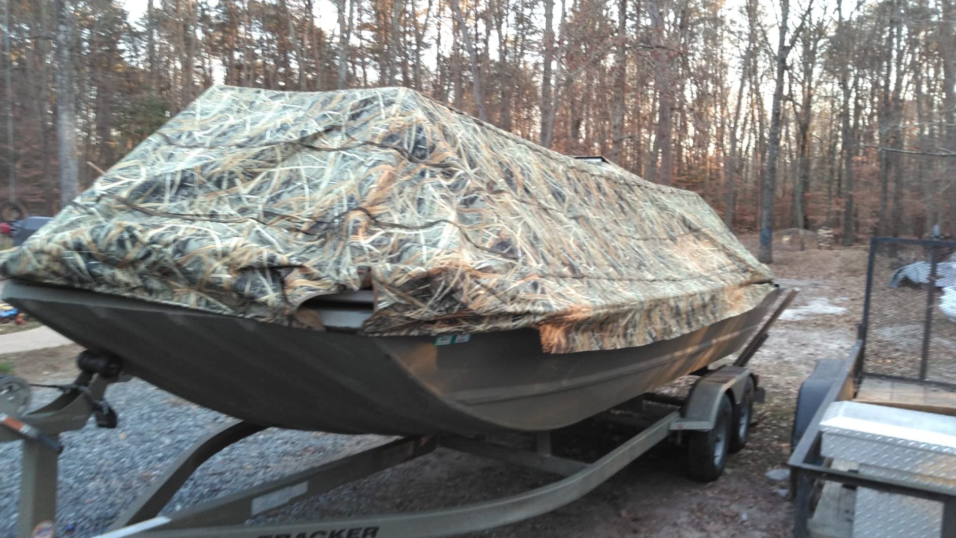 Beavertail 2200 Series Blind, Karma Wetland, Fits 19' - 23' Boats customer photo 1