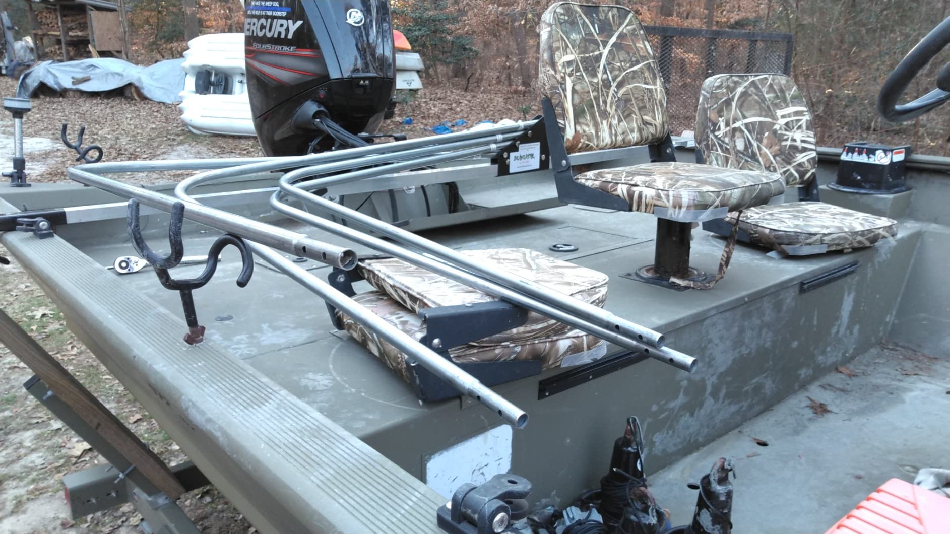 Beavertail 2200 Series Blind, Karma Wetland, Fits 19' - 23' Boats customer photo 2