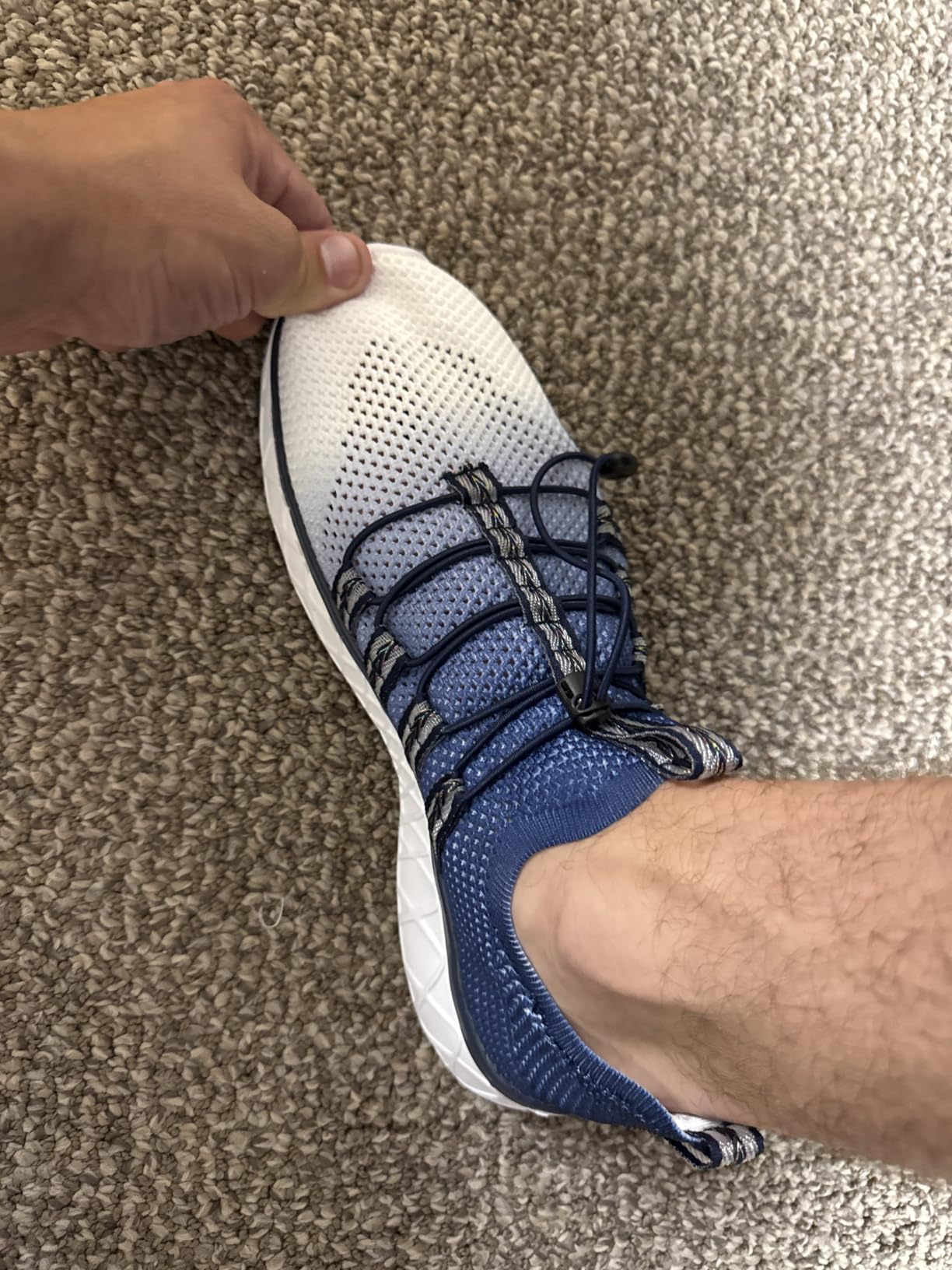 DLGJPA Men's Lightweight Quick Drying Aqua Water Shoes Athletic Sport Walking Shoes customer photo 1