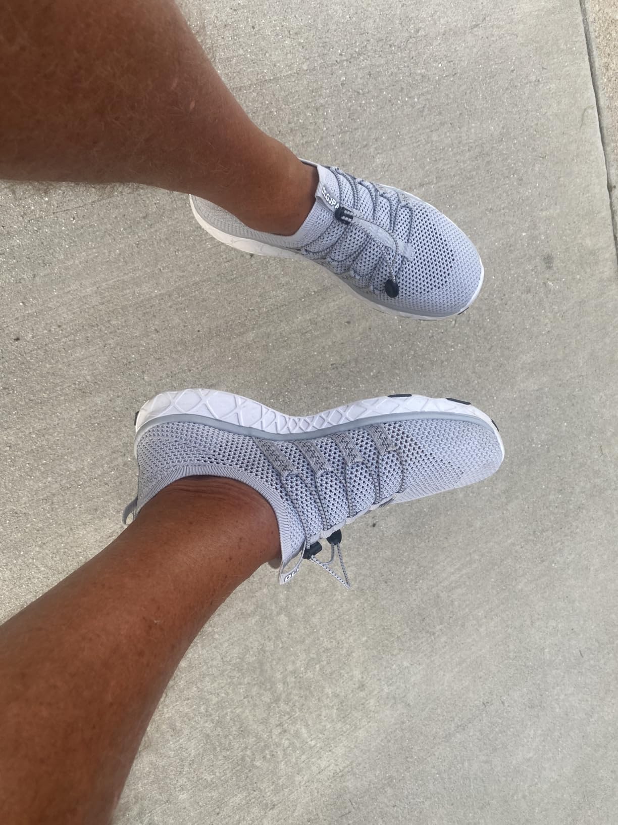 DLGJPA Men's Lightweight Quick Drying Aqua Water Shoes Athletic Sport Walking Shoes customer photo 2