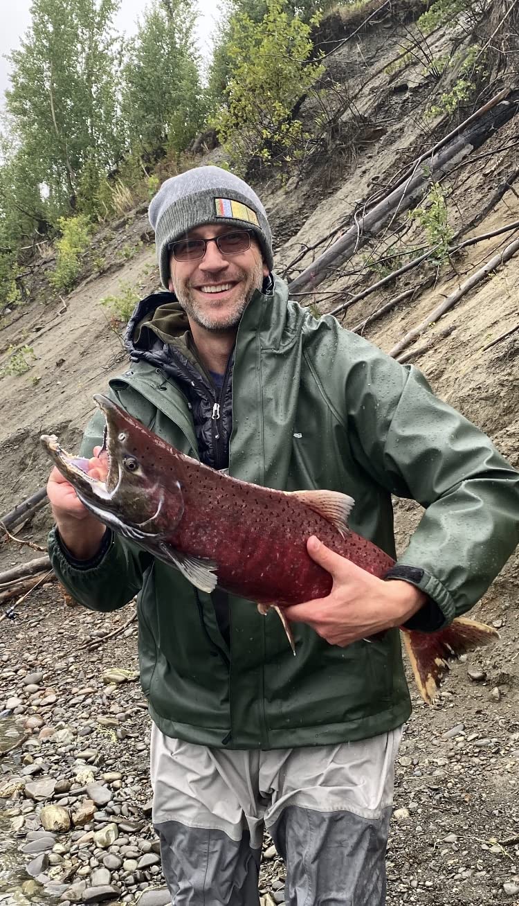 Grundéns Men's Neptune Fishing Jacket | Commercial-grade waterproof fishing jacket with full zip and attached hood, built for all-day comfort & unrestricted movement customer photo 1