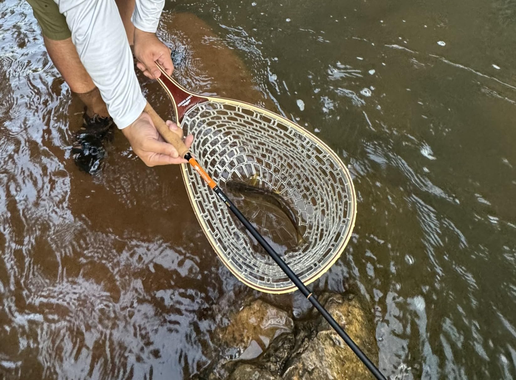 DRAGONtail Tenkara - MIZUCHI zx340 Small Tenkara Rod | 3-in-1 adjustable fishing rod designed for narrow, overgrown streams where extra movement is limited customer photo 1