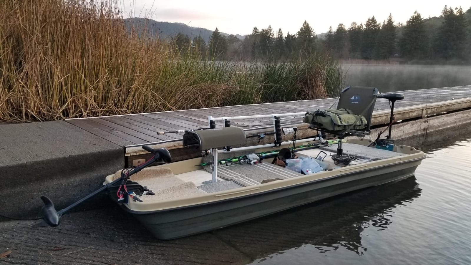 Pelican - Boat Intruder 12 - Jon Fishing Boat - 12 ft. - Great for Hunting/Fishing, Khaki/Beige customer photo 2