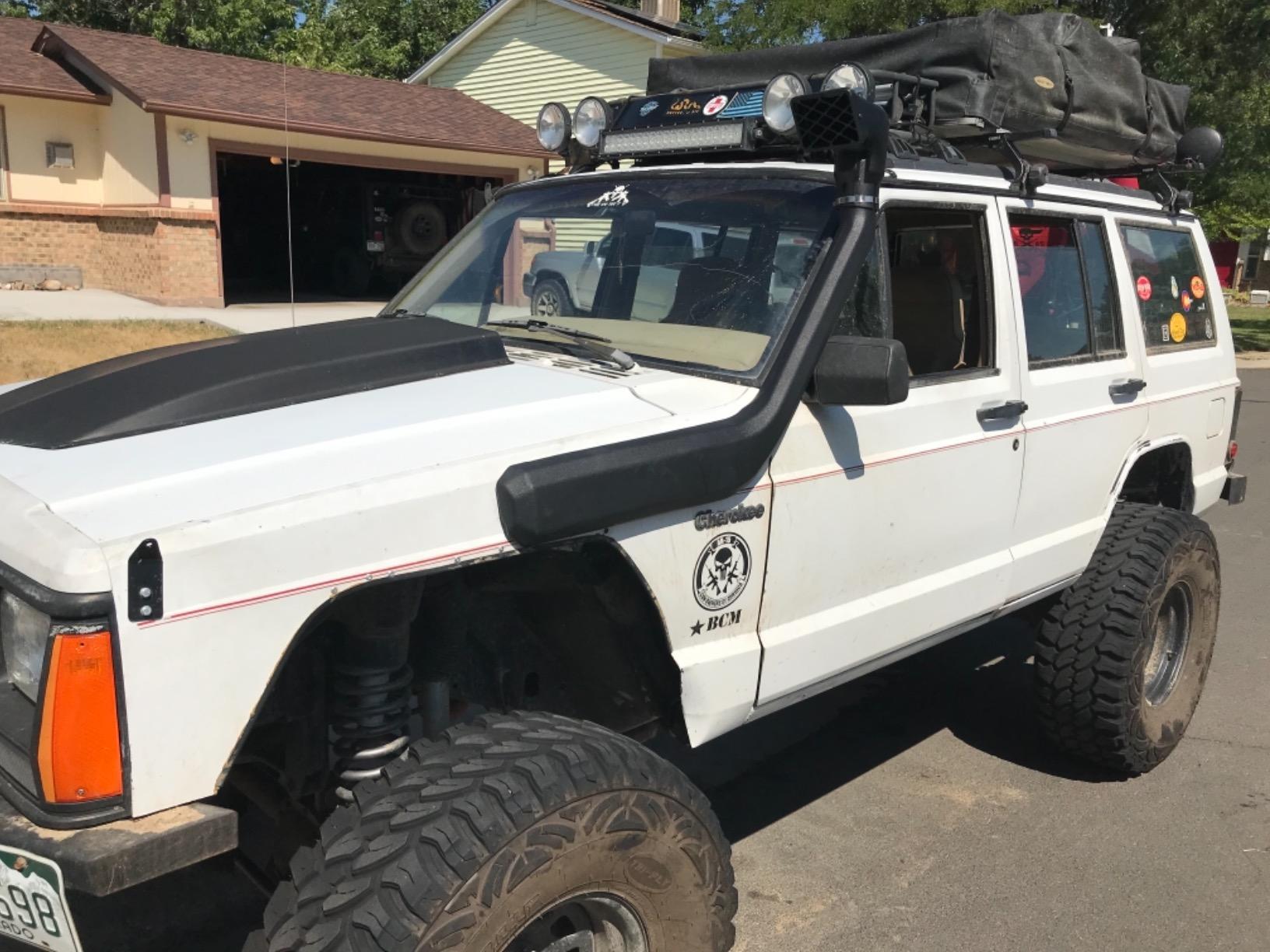 Anbull Compatible with Jeep Cherokee XJ Snorkel Kit | Replacement for Jeep Cherokee XJ 1984-2001 Petrol AMCI6 4.0L-I6 customer photo 1