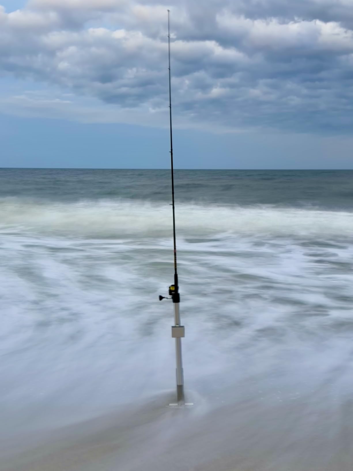 [2024 Upgraded] Exact Design Sand Spike with Bait Box, Protective Cap, Anodized Aluminum, Etched Measurements + Sand Flea Rake Holder customer photo 1