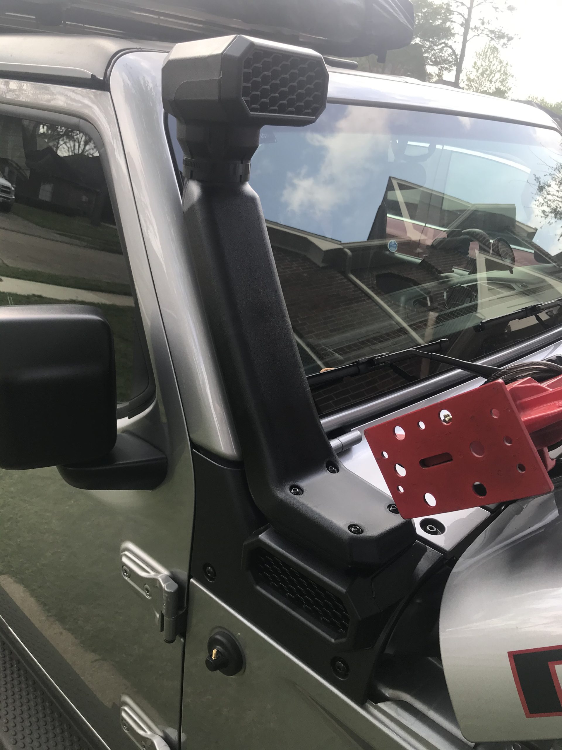 Rugged Ridge AmFib Low/High Mount Snorkel System - Fits 2018-Current Jeep Wrangler JL/JLU & 2020-Current Gladiator JT customer photo 1
