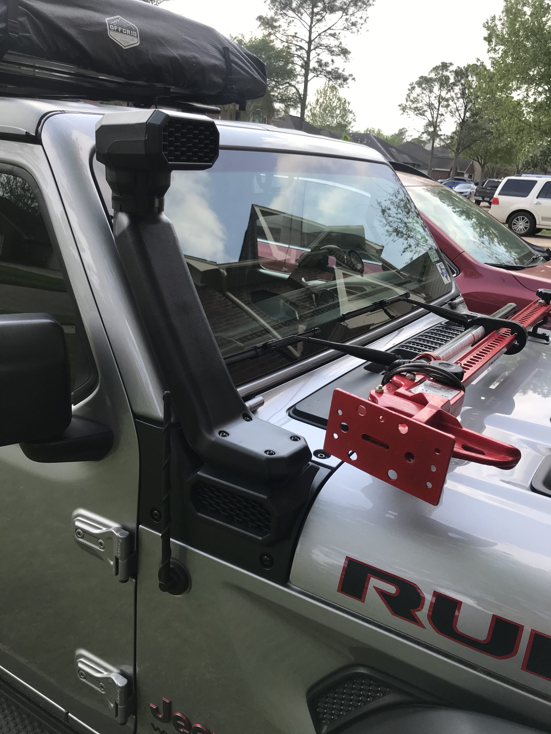 Rugged Ridge AmFib Low/High Mount Snorkel System - Fits 2018-Current Jeep Wrangler JL/JLU & 2020-Current Gladiator JT customer photo 2