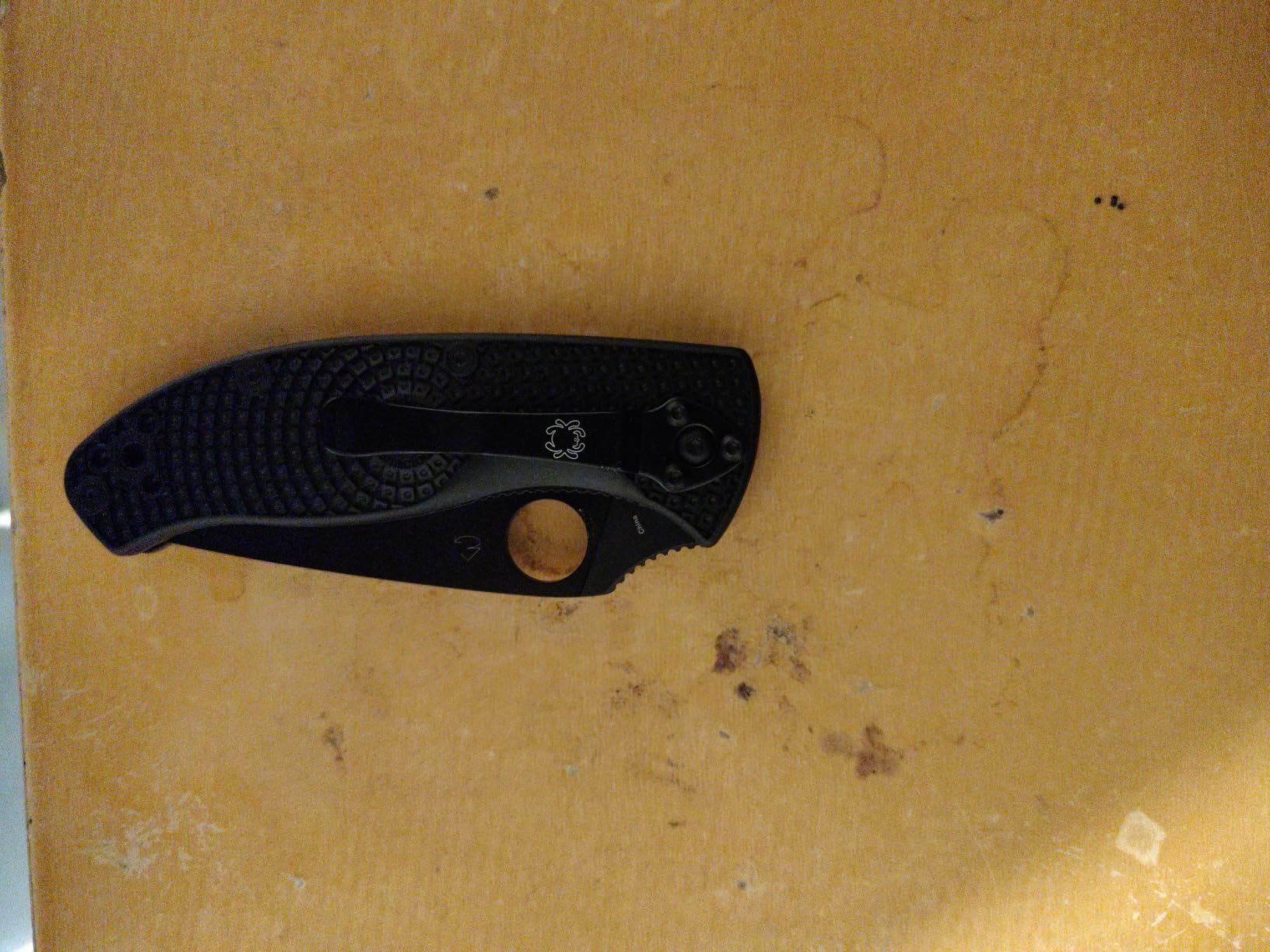 Spyderco Tenacious Lightweight Folding Pocket Knife, PlainEdge | 7.77