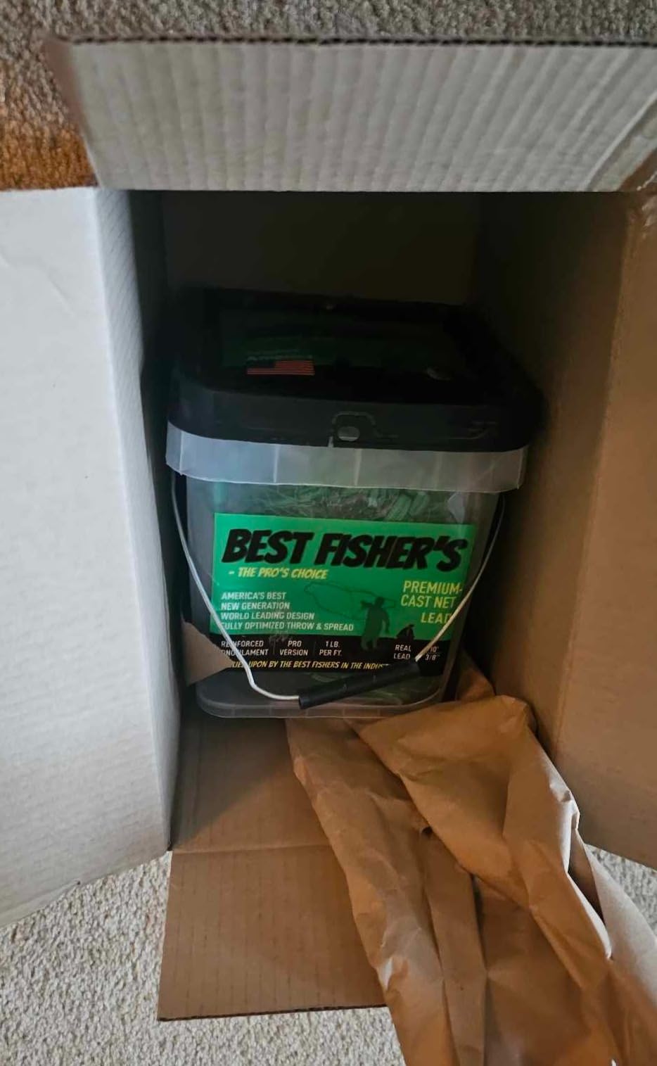 American Pro Cast Net - 4ft/6ft/8ft/10ft/12ft - 3/8
