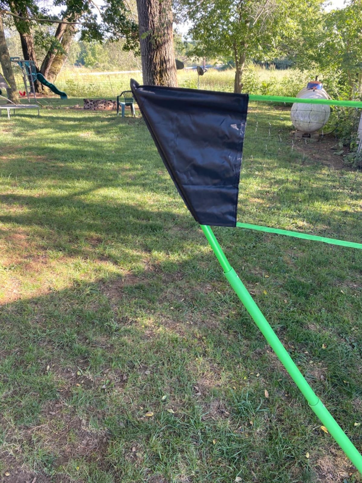Portable Badminton Net Set, Folding Volleyball Badminton Net, 4 Professional Graphite Badminton Racket, 8 Racket Grip Tape, 4 Shuttlecocks, Family Game, Kids Gift, Backyard Sports customer photo 1