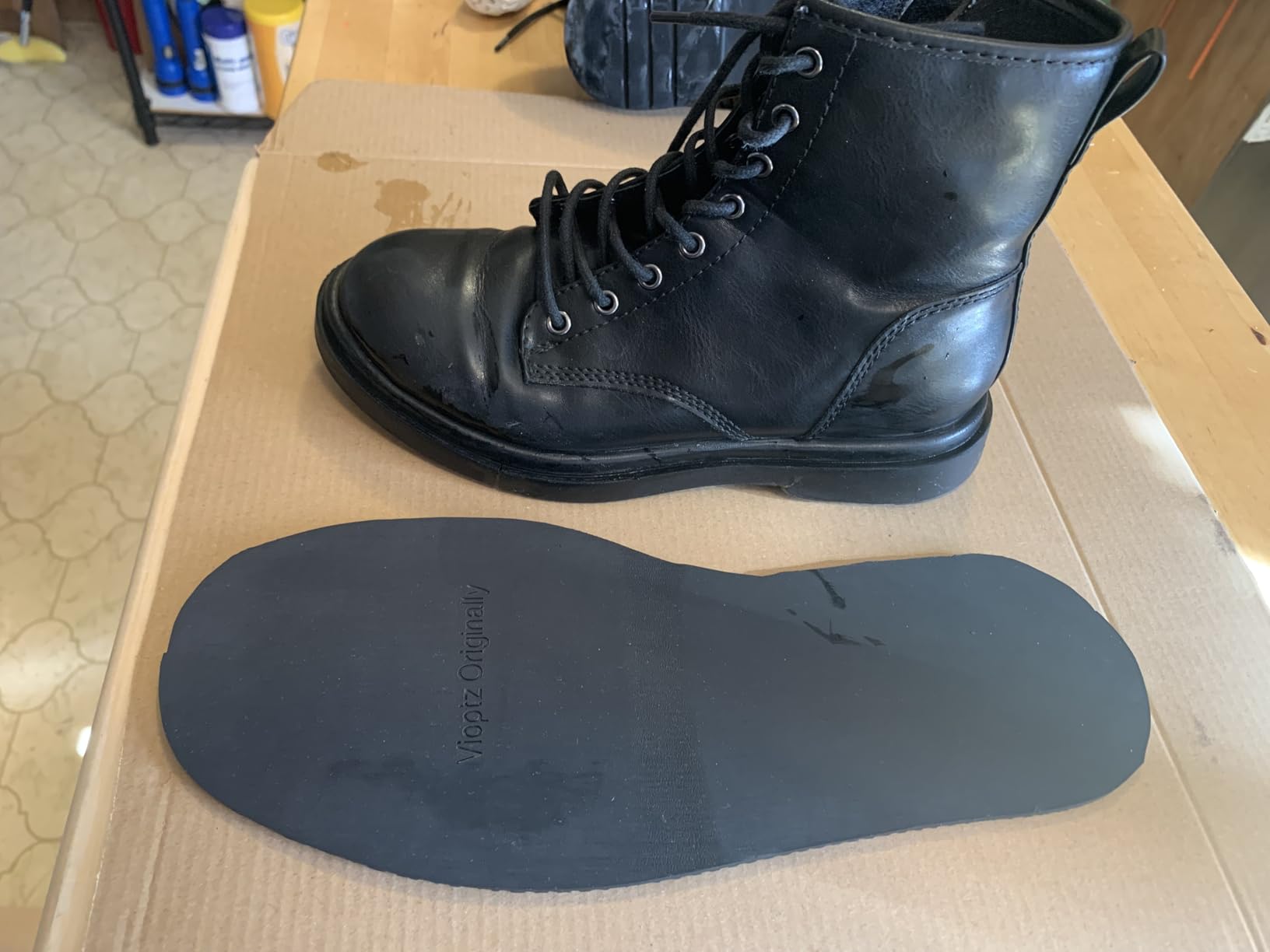 Full Soles Rubber Replacement DIY Repair customer photo 2
