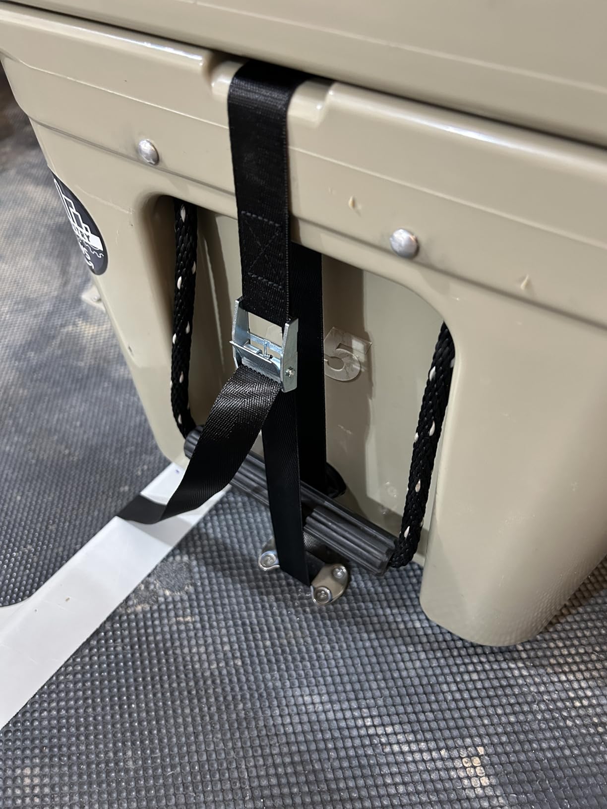 Picowe Cooler Tie Down Kit - Cam Buckle Lashing Straps for YETI & RTIC Coolers customer photo 1