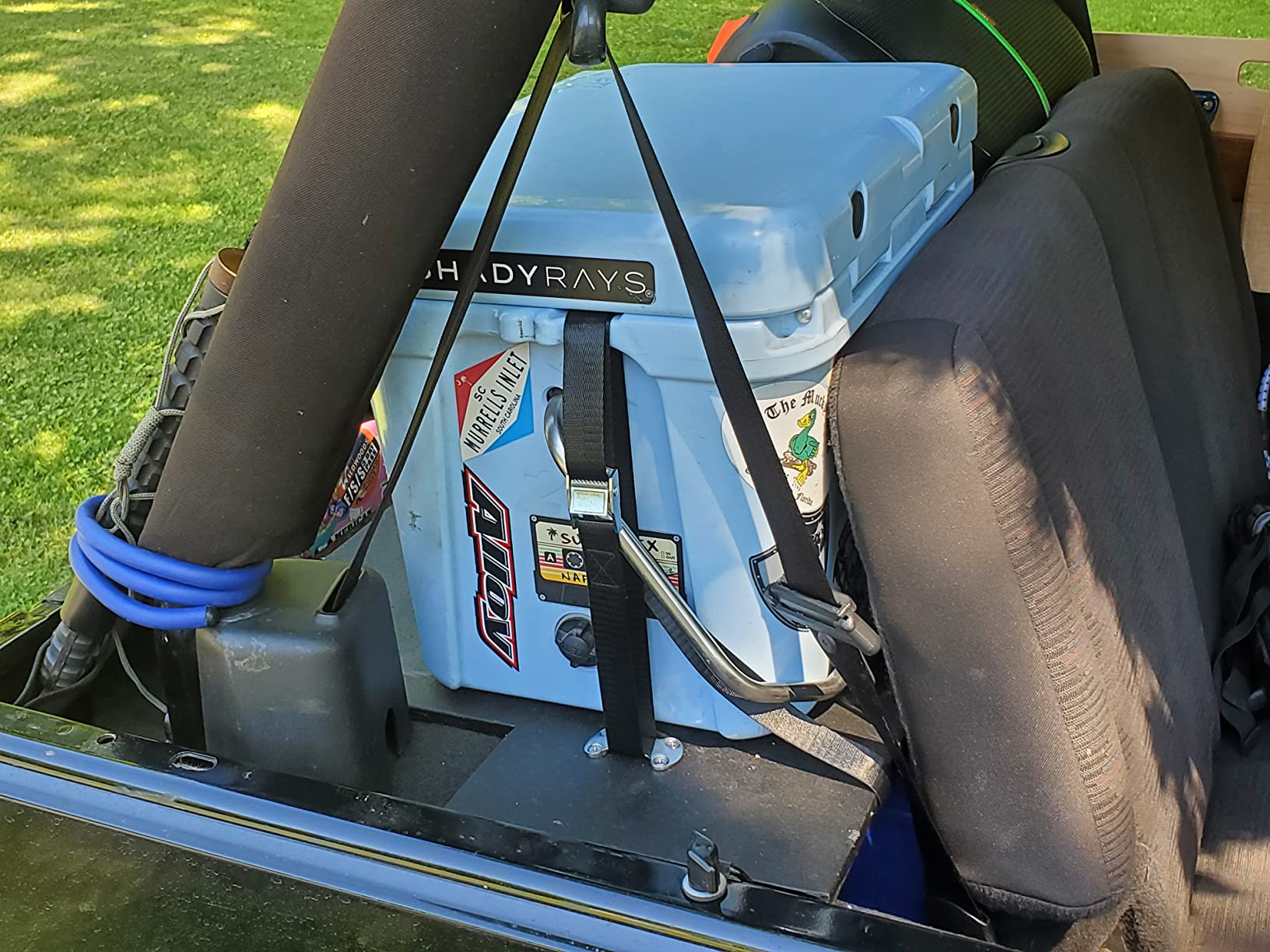 Picowe Cooler Tie Down Kit - Cam Buckle Lashing Straps for YETI & RTIC Coolers customer photo 2