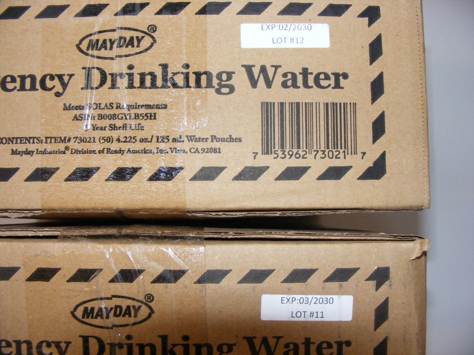 Ready America 73021 Emergency Water Packets (50-Pack) | Emergency Drinking Water Pouches, 4.225 oz Each, Long Shelf Life - Ideal for Disaster Prep, Survival Kits and Camping customer photo 2