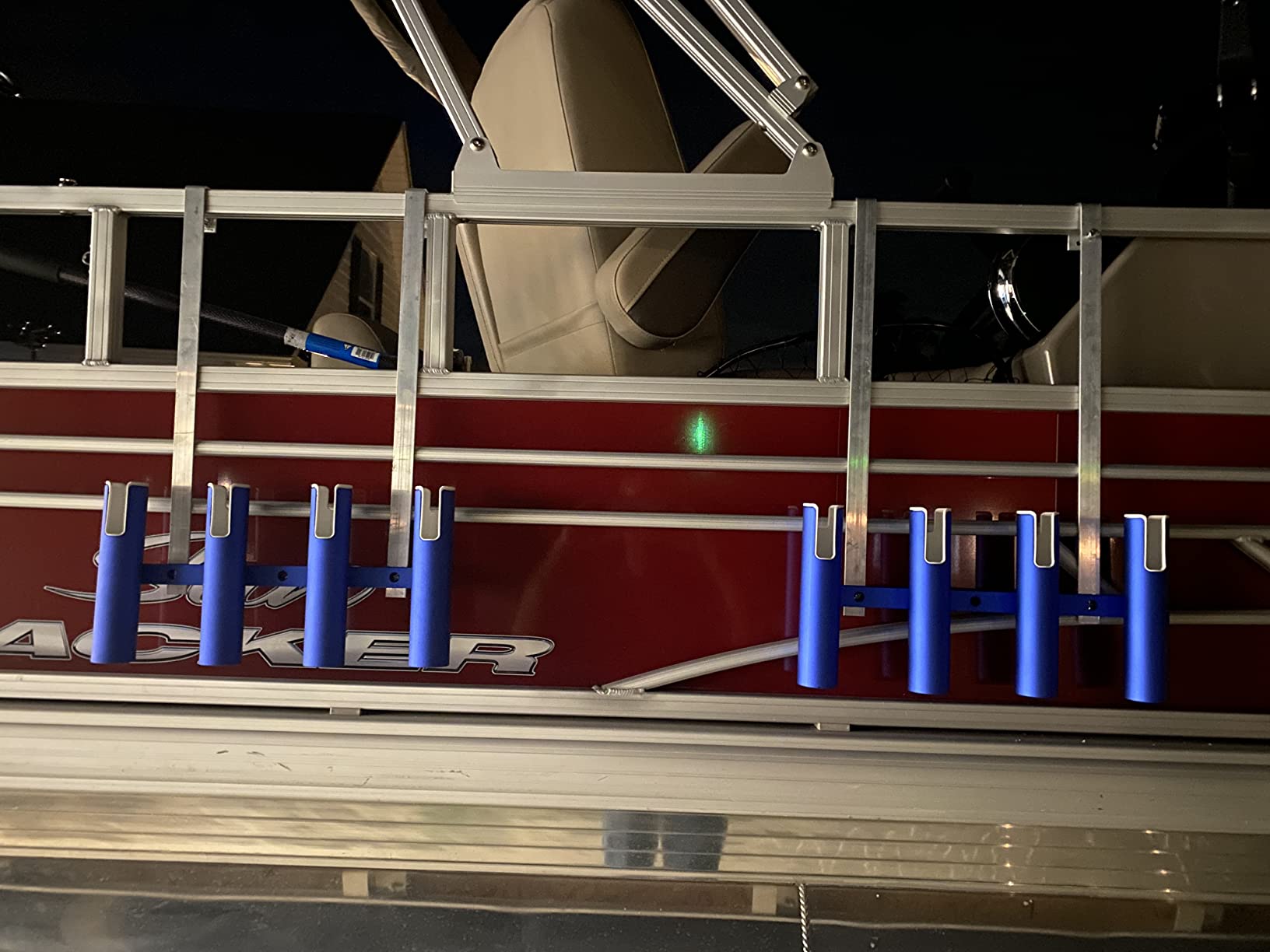 Aluminium Wall-Mounted Fishing Rod Holder for Boat, Garage & Marine - Holds Rods & Poles customer photo 2