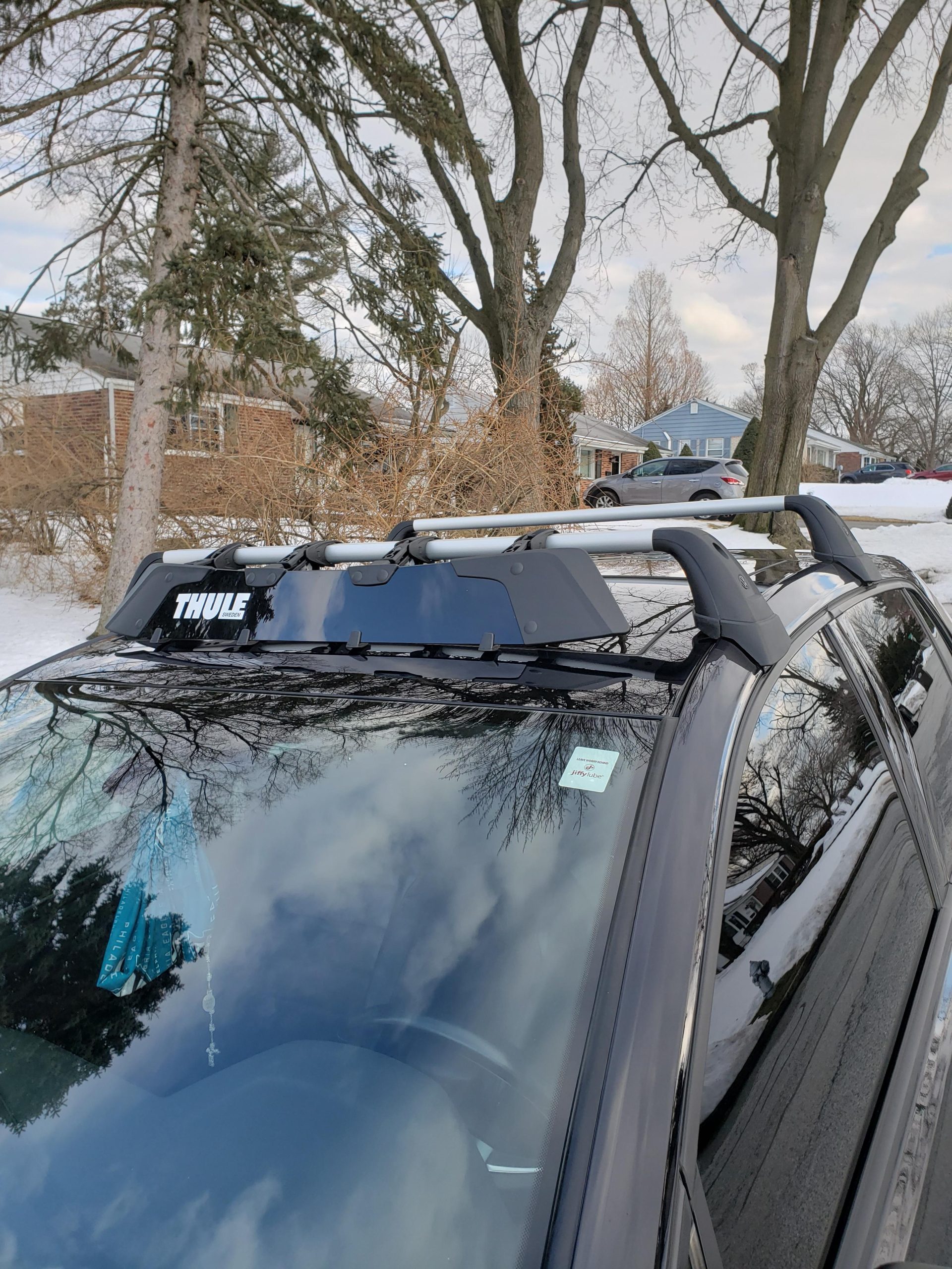 Thule AirScreen XT Wind Fairing, Black customer photo 2
