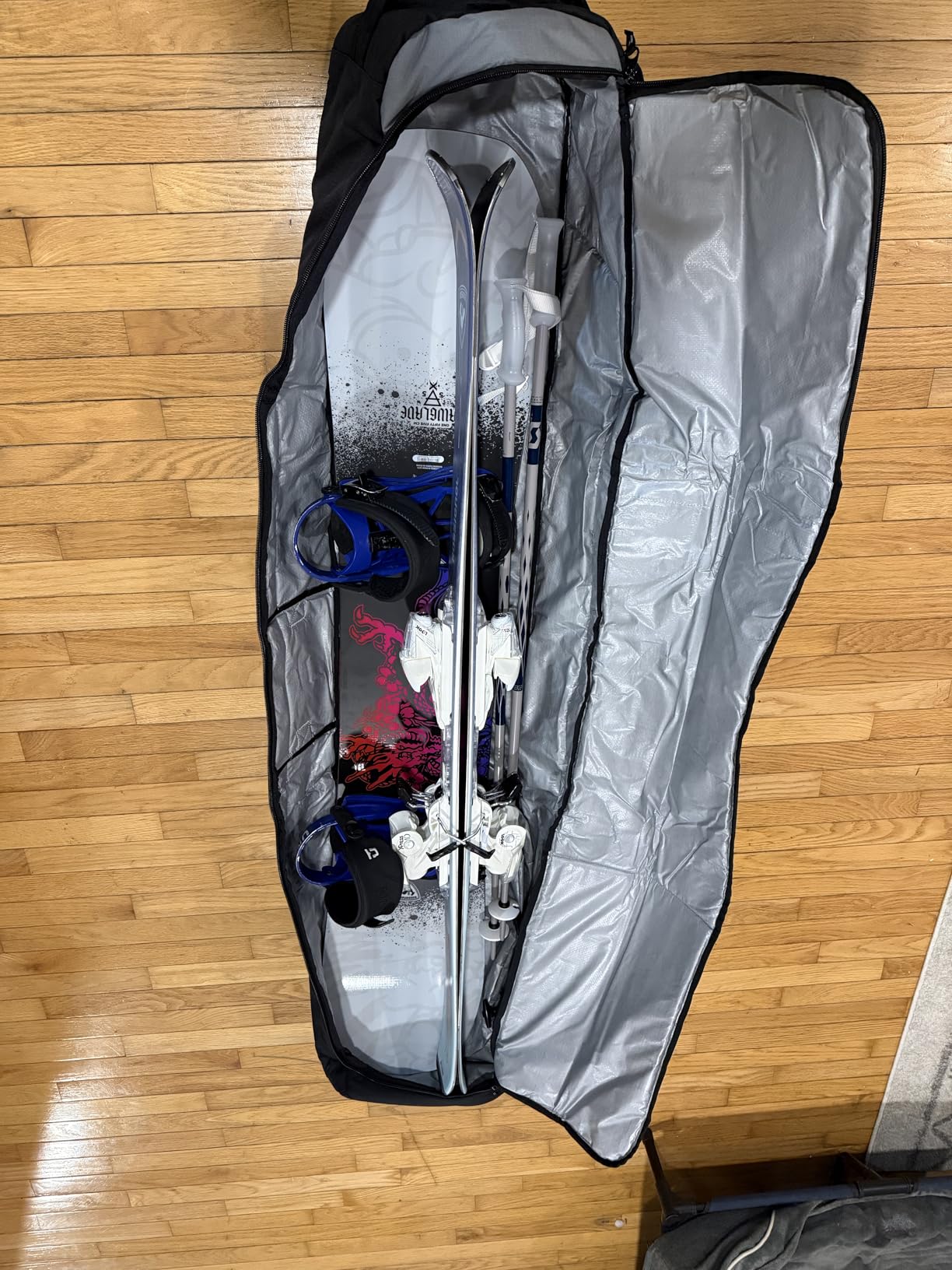 Element Equipment Wheeled Padded Ski Bag Ultimate Double - Premium High End Double Roller Travel Bag customer photo 1