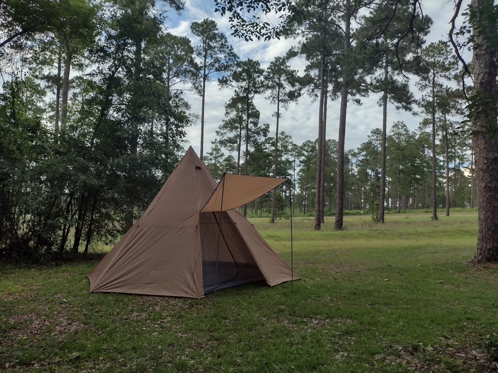 KAZOO Family Camping Tent Large Waterproof Tipi Tents 8 Person Room Teepee Tent Instant Setup Double Layer customer photo 2