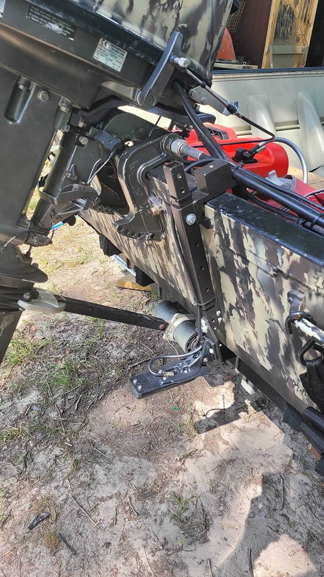 Portable Transducer Bracket - Made in USA customer photo 1