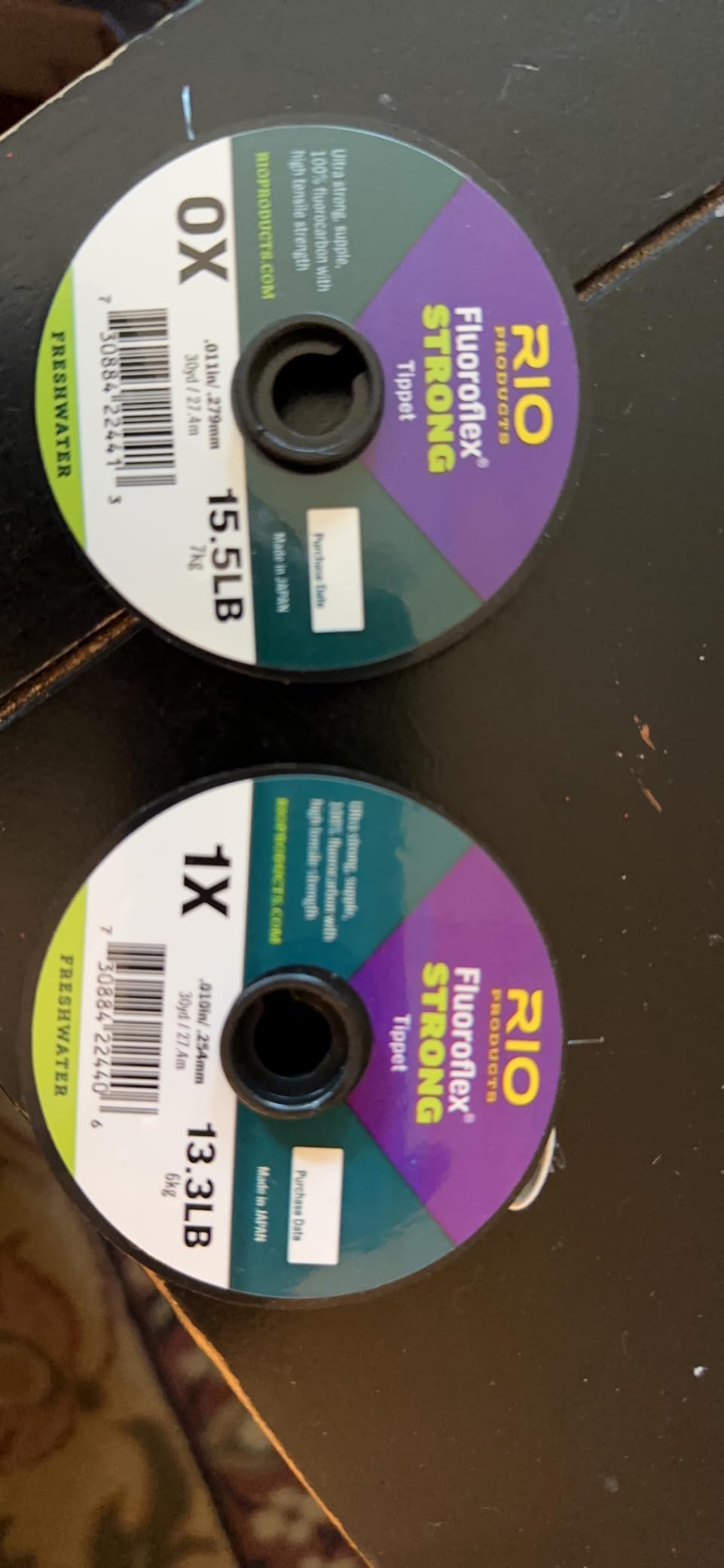 Rio Products Fly Fishing Tippet, Fluoroflex Strong Leader, 100% Fluorocarbon for Trout, 30YD Spool customer photo 1