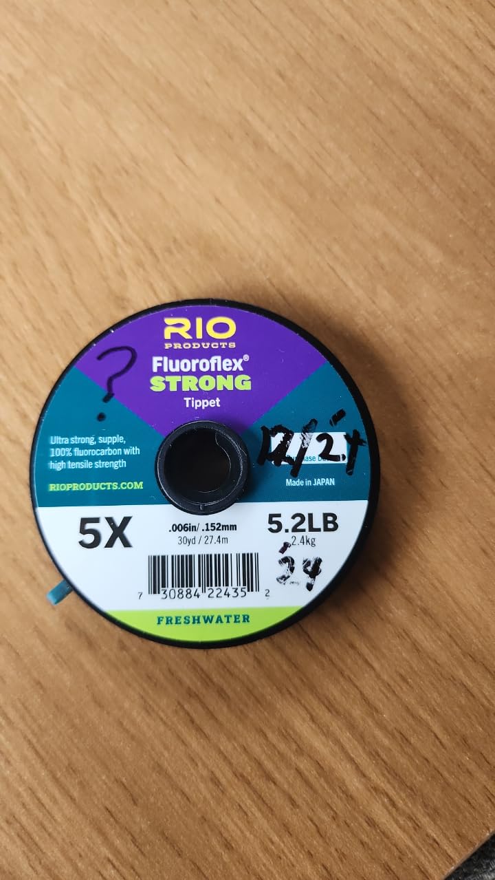 Rio Products Fly Fishing Tippet, Fluoroflex Strong Leader, 100% Fluorocarbon for Trout, 30YD Spool customer photo 2