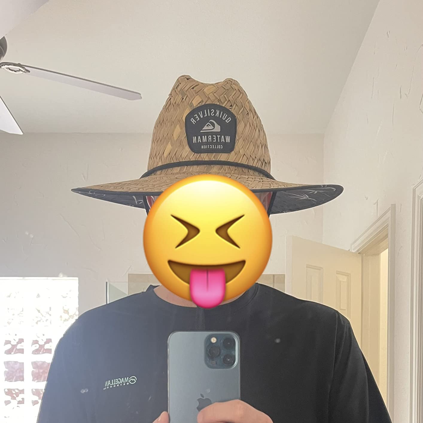 Quiksilver Men's Outsider Straw Lifegaurd Hat customer photo 2