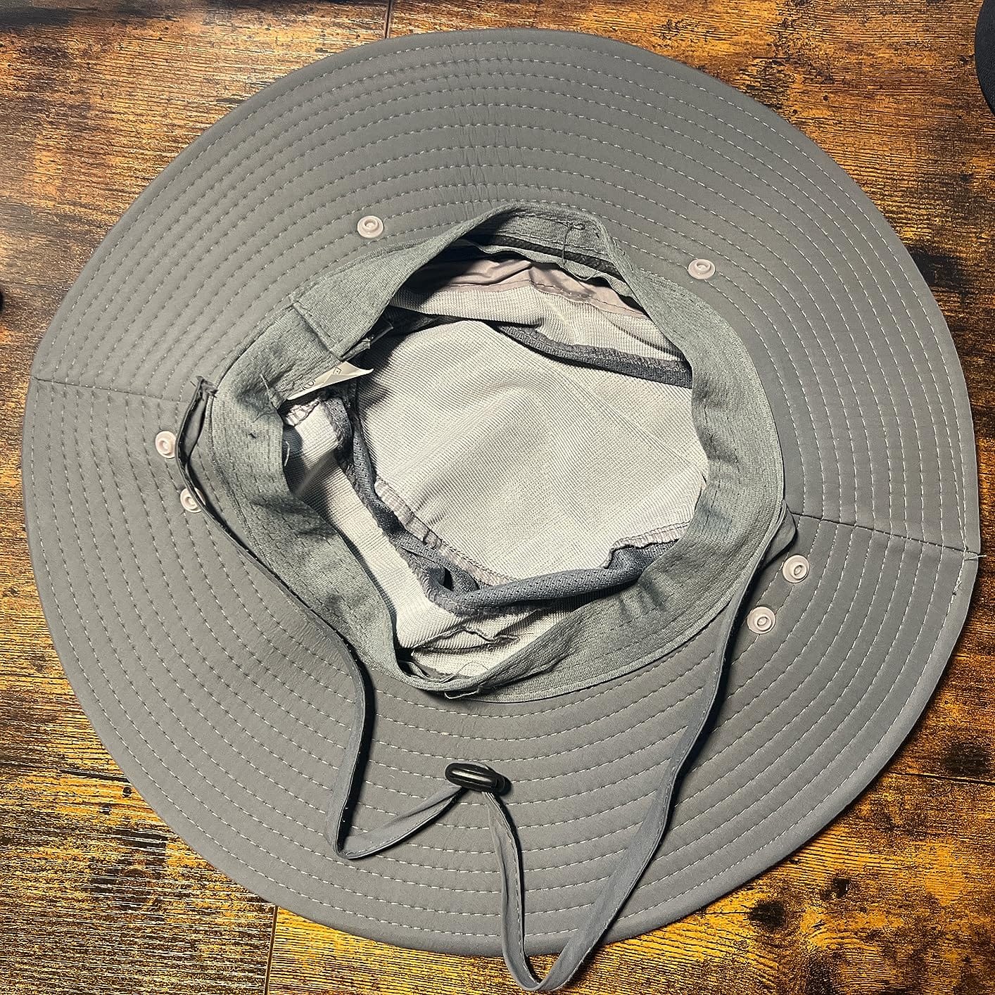 Fishing Hat for Men & Women, Sun Protection Hat with Face Cover & Neck Flap | Outdoor UV Protection Wide Brim Hat customer photo 2